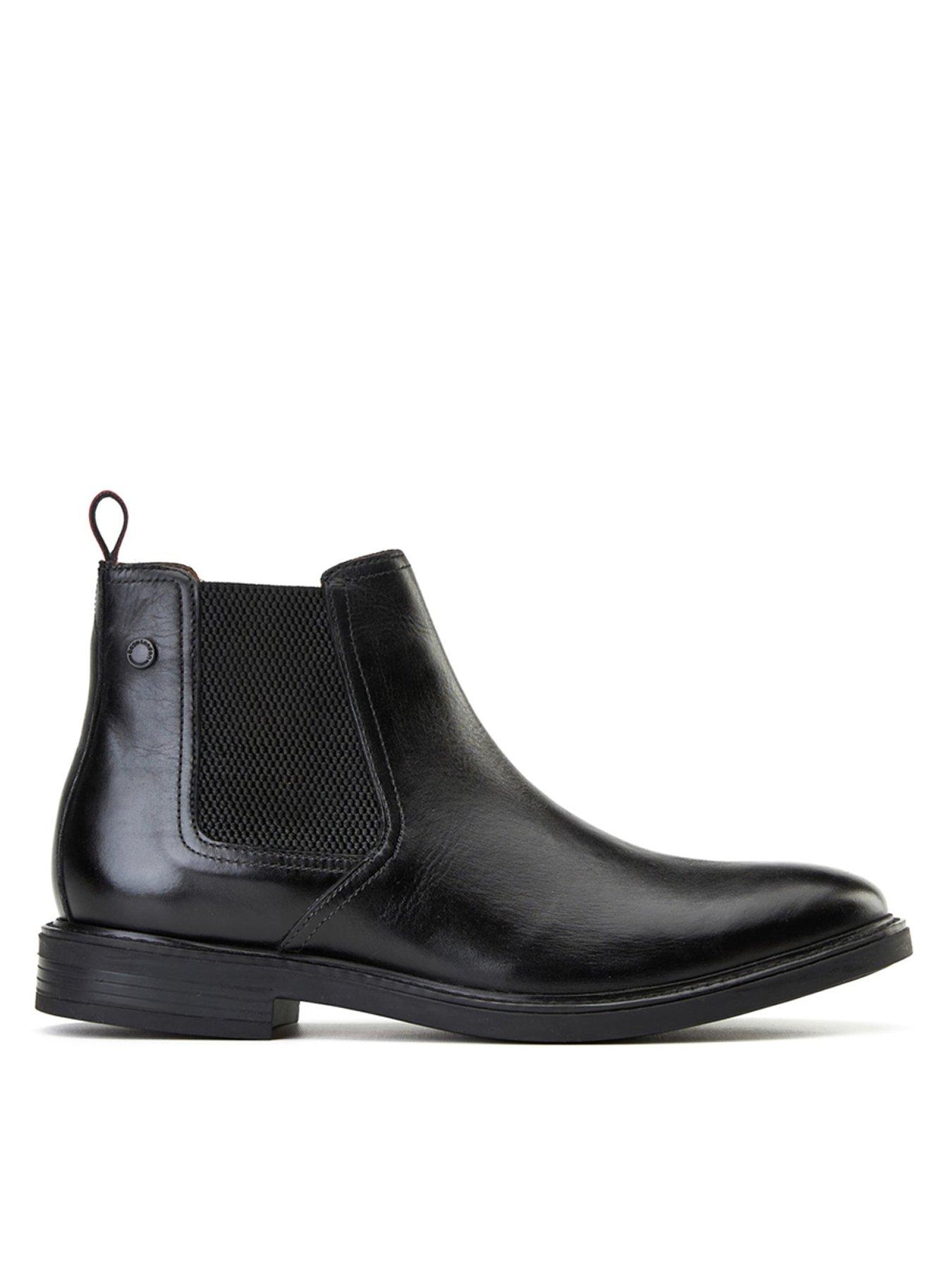 Base London: Sussex Chelsea Boots- Black
