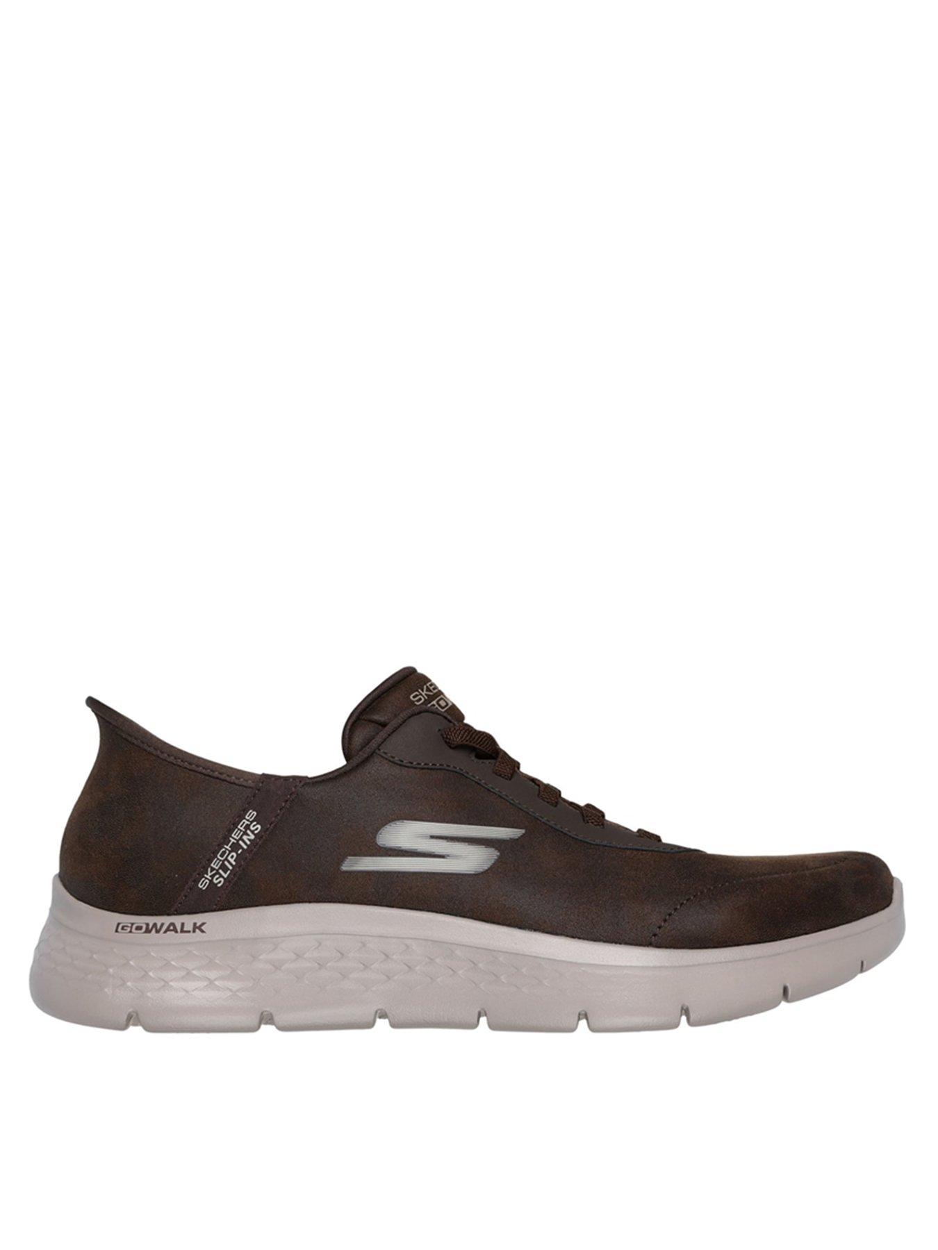 Skechers Go Walk Lace Up Slip- Ins Trainers