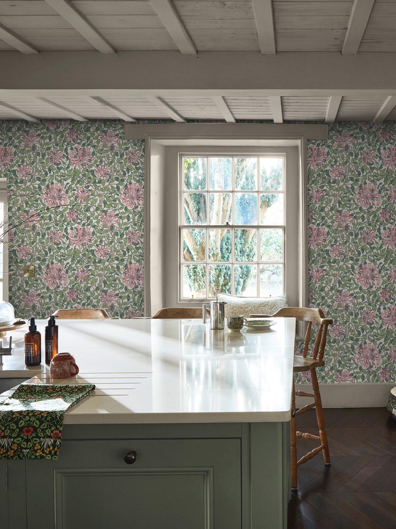 William Morris At Home William Morris Honeysuckle Blossom