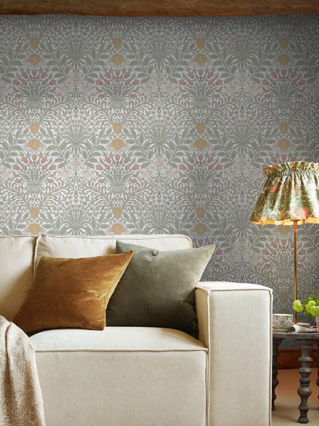 William Morris at Home William Morris Garden Soft Sage - Wallpaper