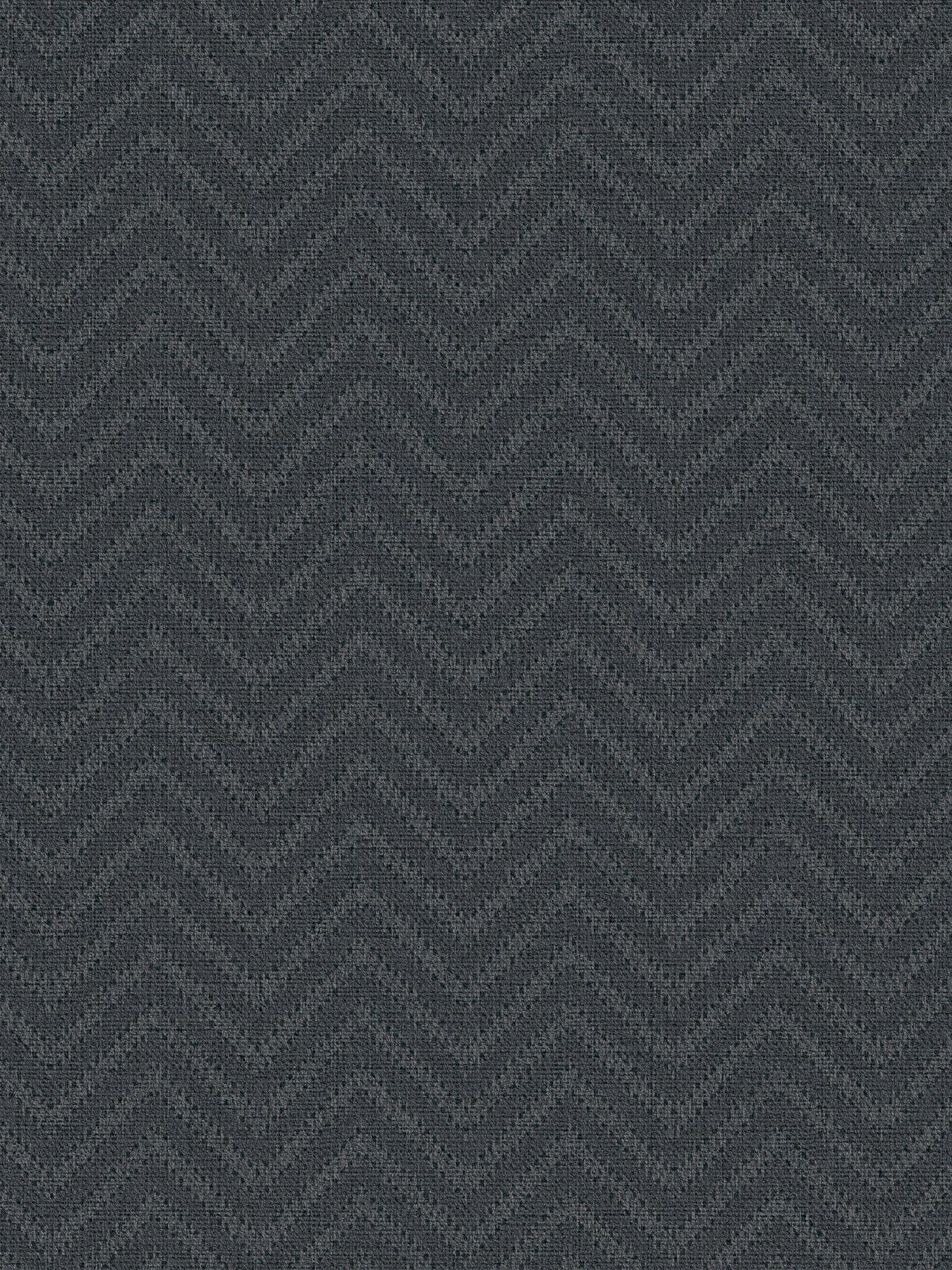 Image 2 of 3 of Abigail Ahern Herringbone Weave Dusk - Wallpaper