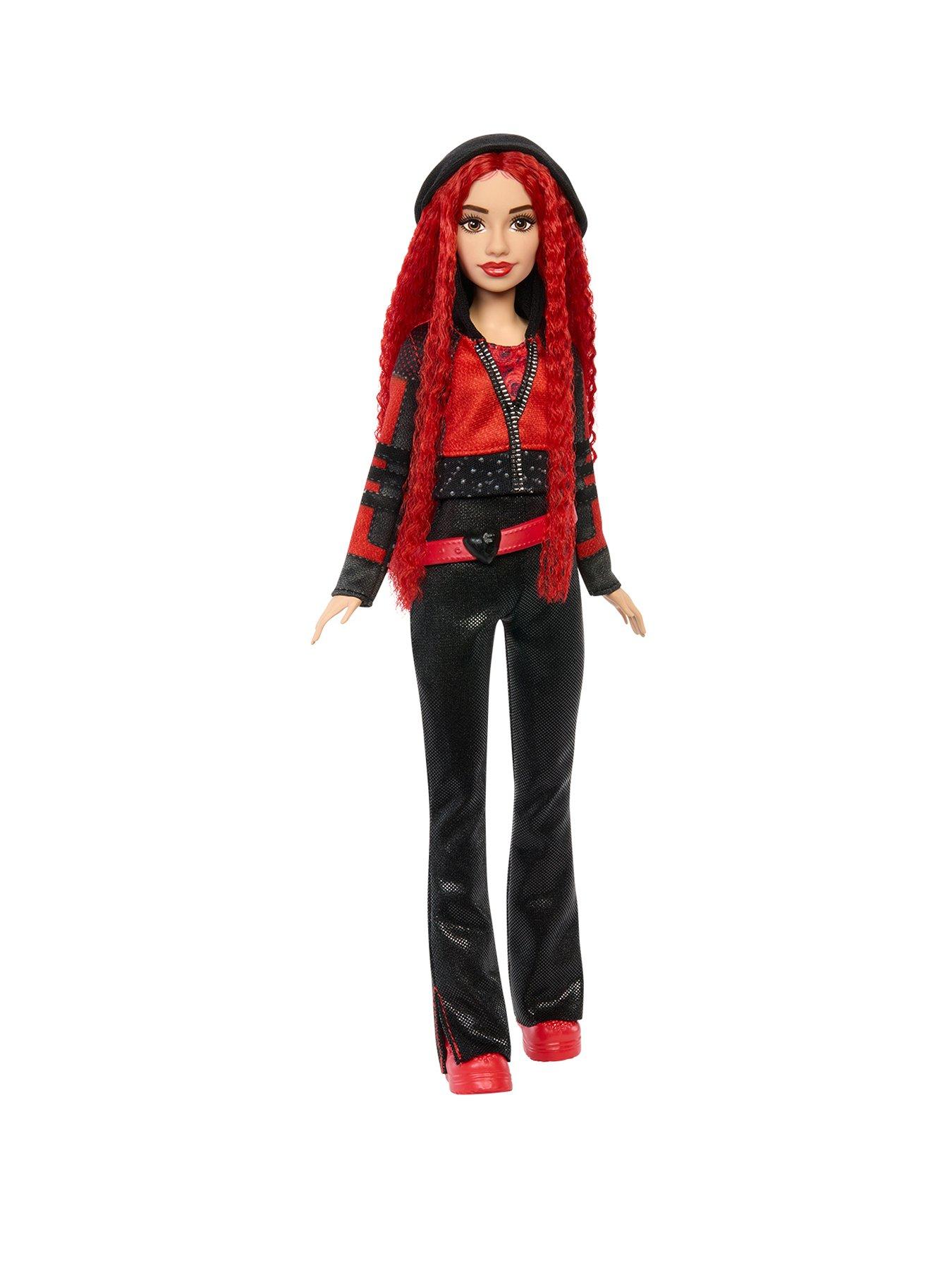 Image 1 of 6 of Disney Descendants: The Rise of Red Doll  Singing Red Doll with Movie-Inspired Clothes & Accessories, Sings 'Red'