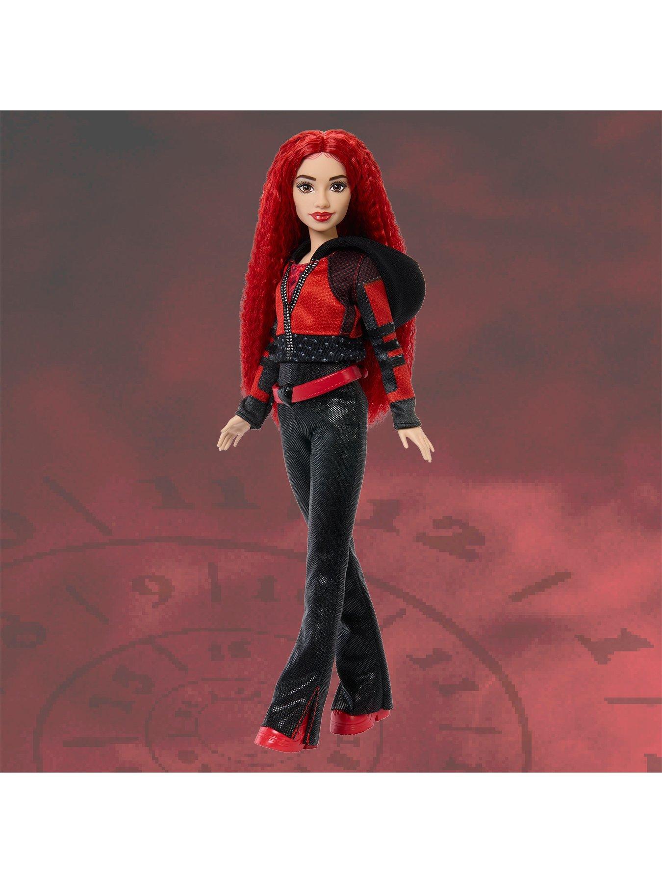 Image 3 of 6 of Disney Descendants: The Rise of Red Doll  Singing Red Doll with Movie-Inspired Clothes & Accessories, Sings 'Red'