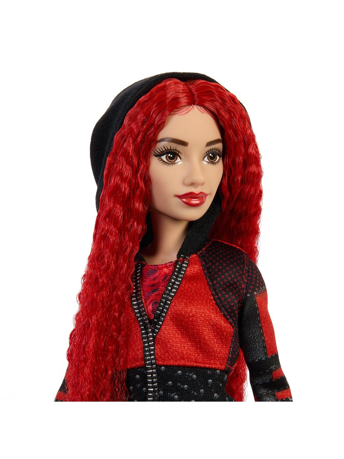 Image 4 of 6 of Disney Descendants: The Rise of Red Doll  Singing Red Doll with Movie-Inspired Clothes & Accessories, Sings 'Red'