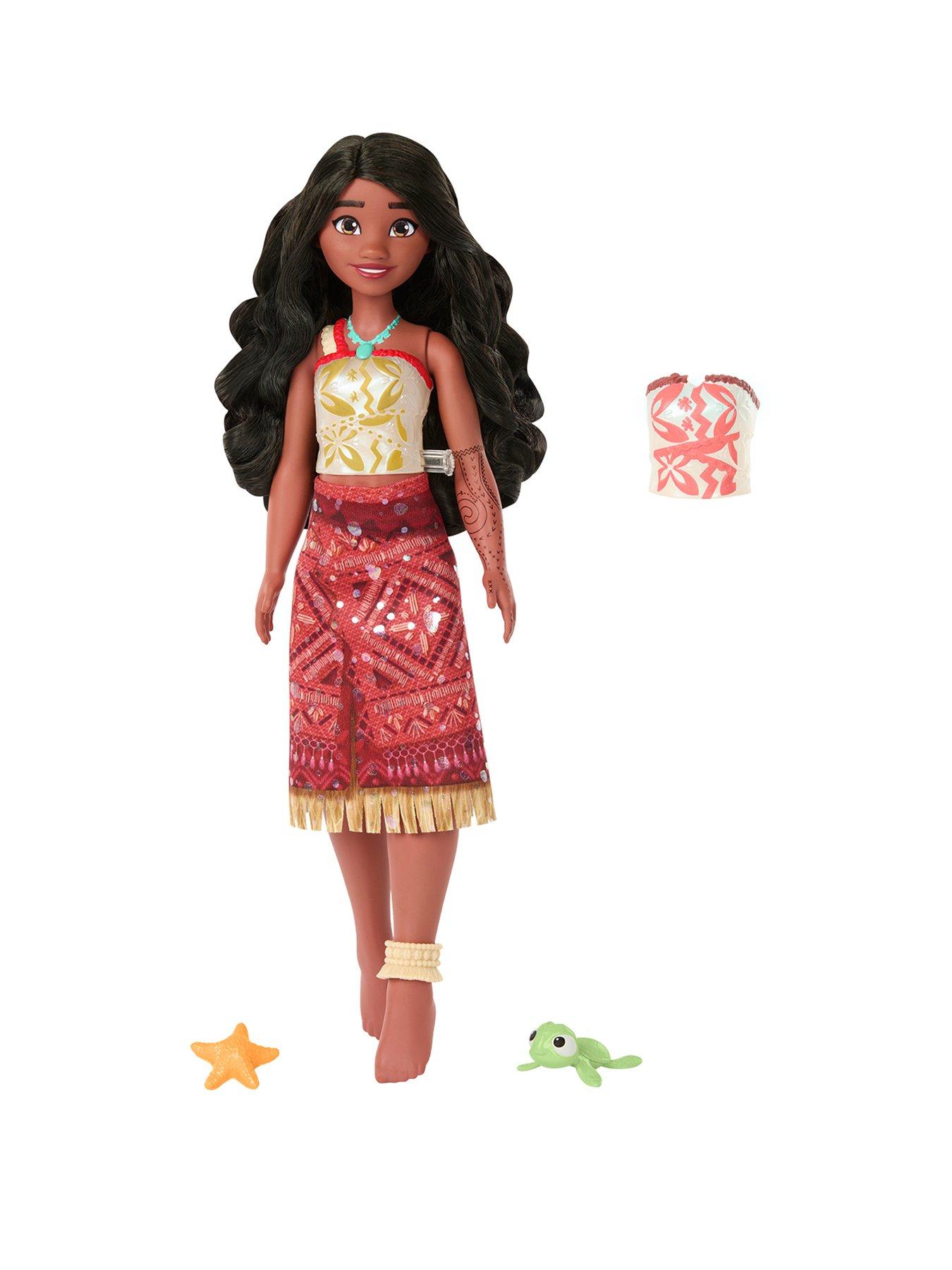 Disney Moana Swimming Tautai Moana Doll Very