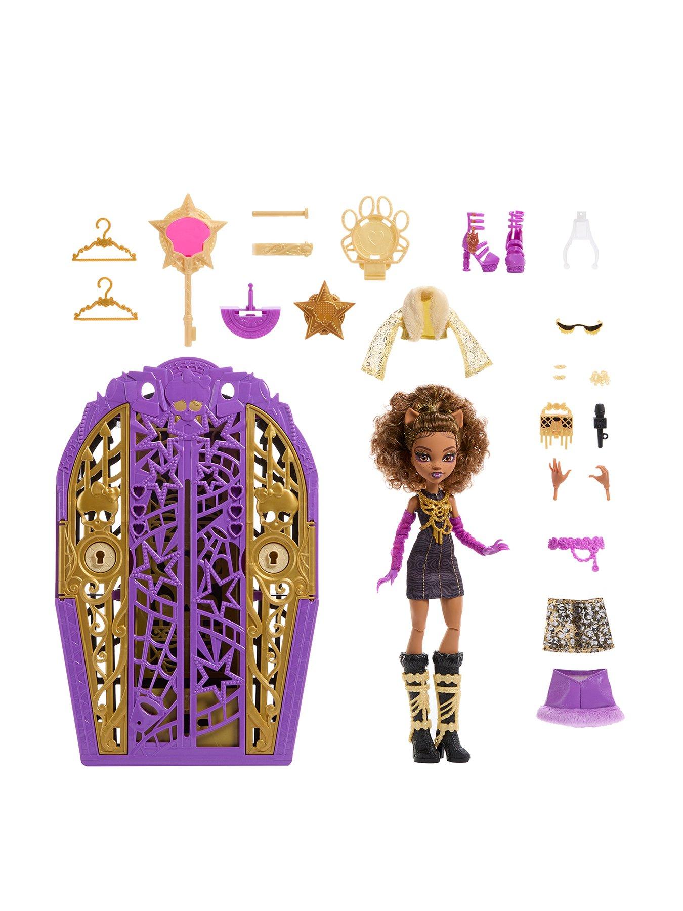 undefined Skulltimate Secrets Hauntlywood Mysteries Doll, Clawdeen Wolf with 19+ Surprises