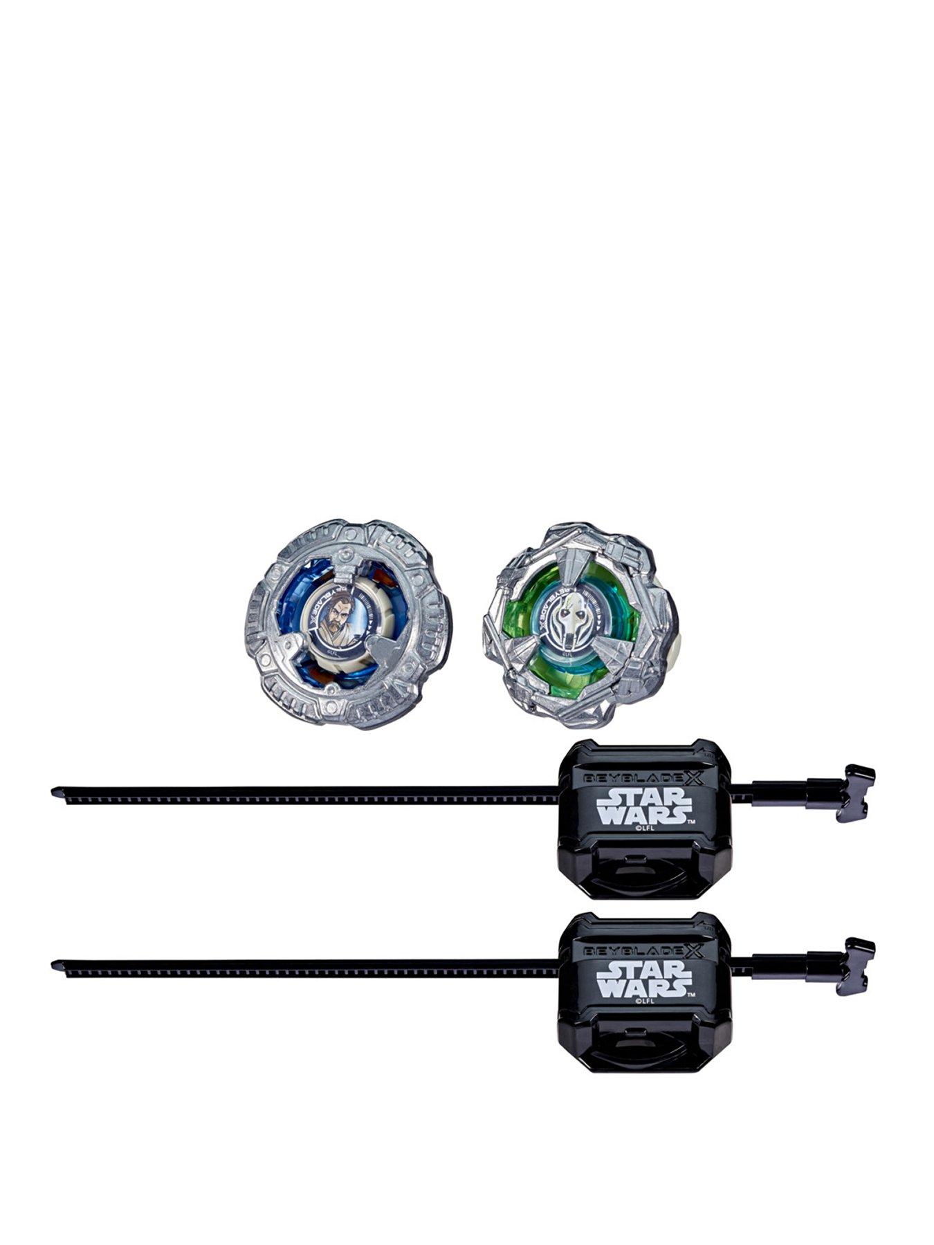 Beyblades Beyblade X and Star Wars Collab Obi-Wan Kenobi 4-60P vs