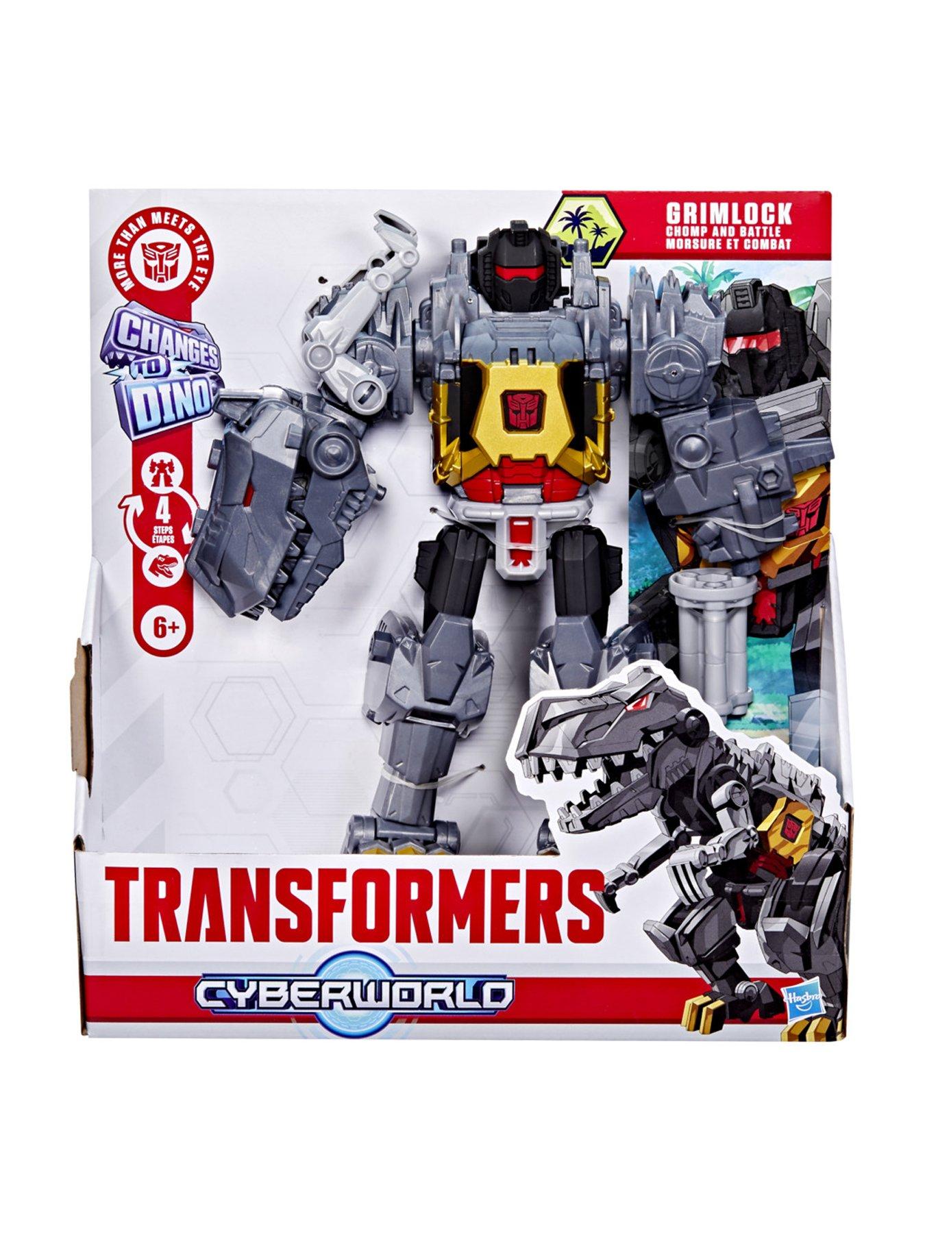 Image 3 of 7 of Transformers Tra Cyberworld Chomp &amp; Battle Grimlock