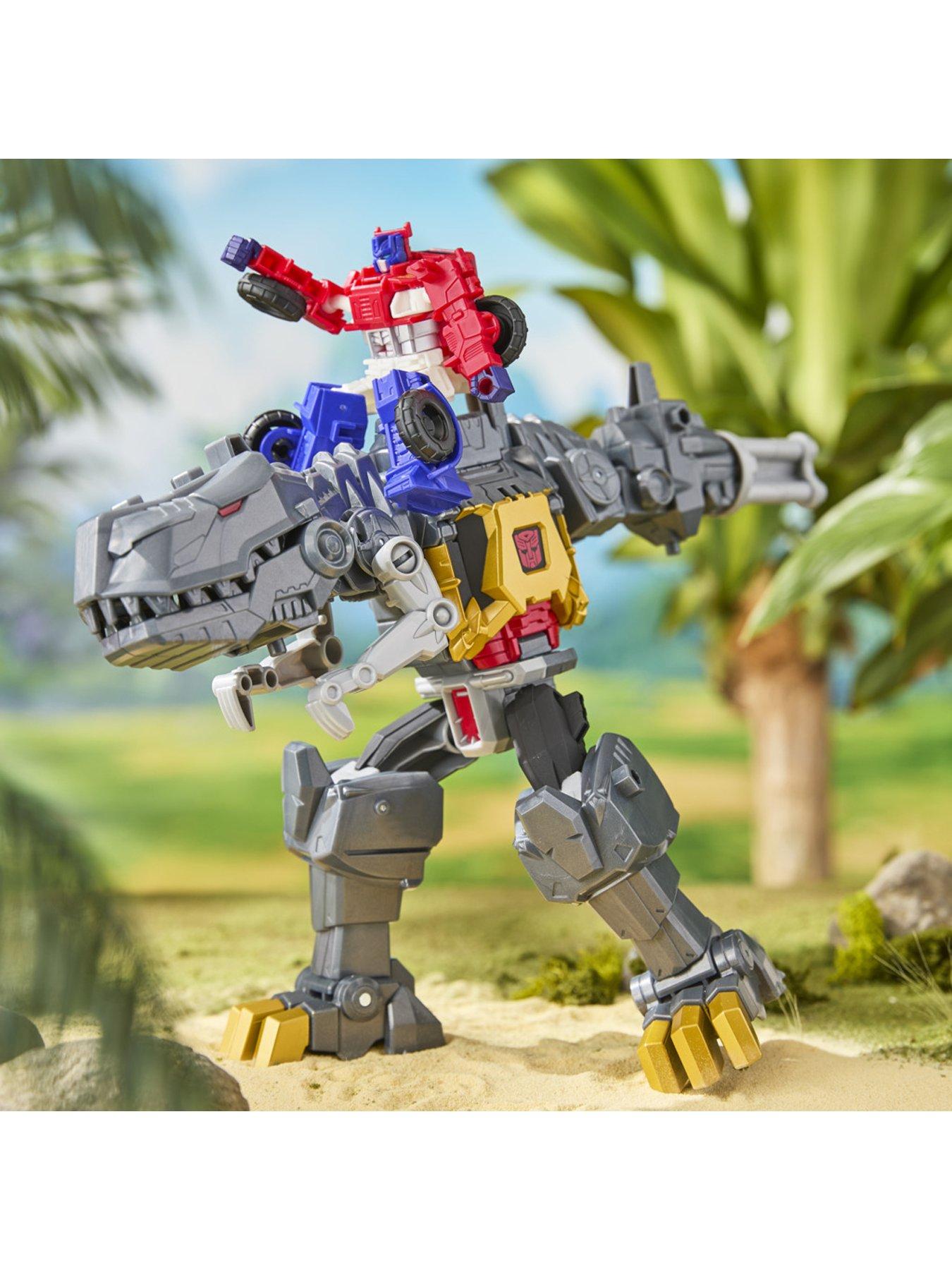Image 4 of 7 of Transformers Tra Cyberworld Chomp &amp; Battle Grimlock