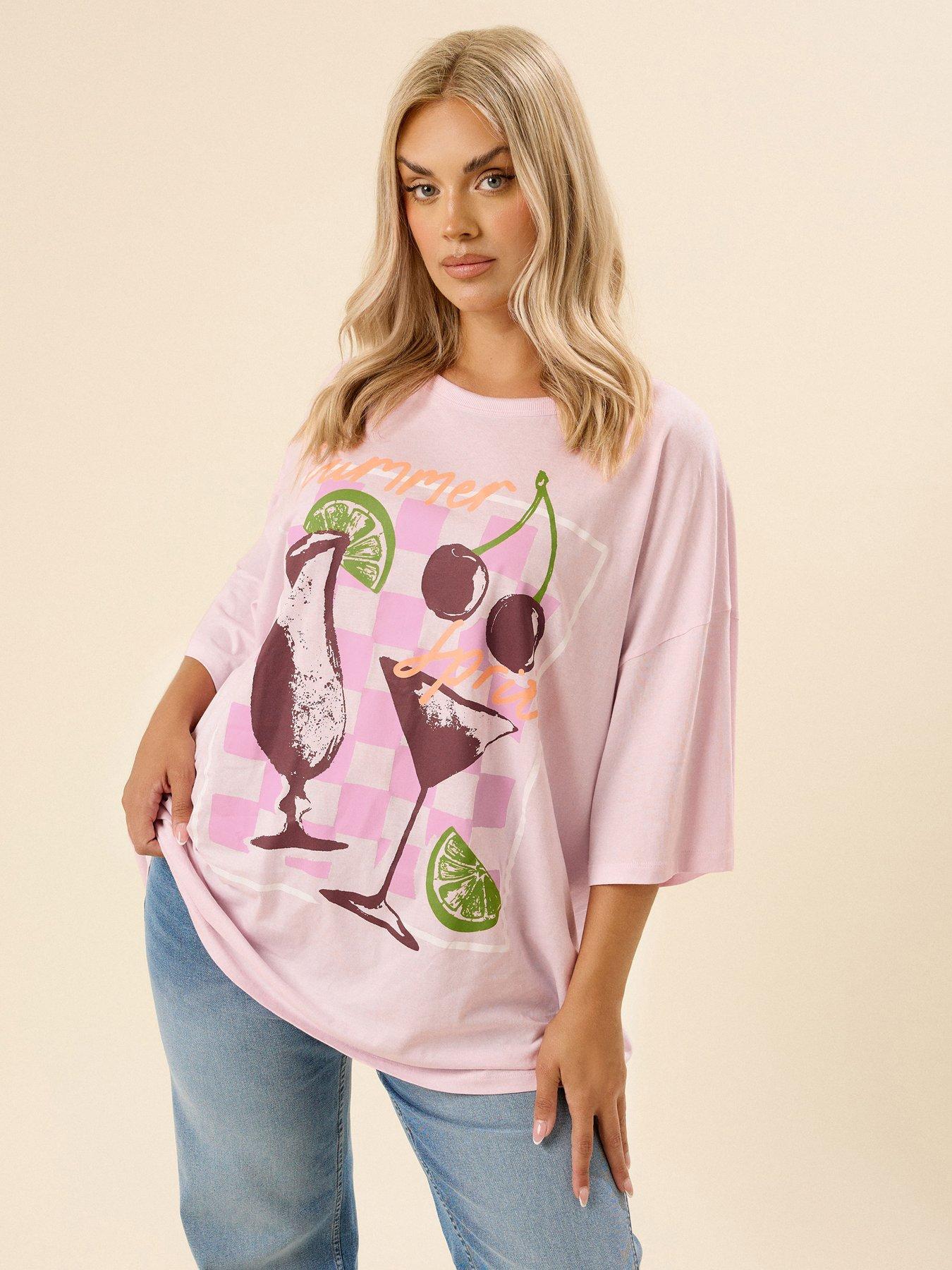 undefined Curve Oversized Boxy T-shirt