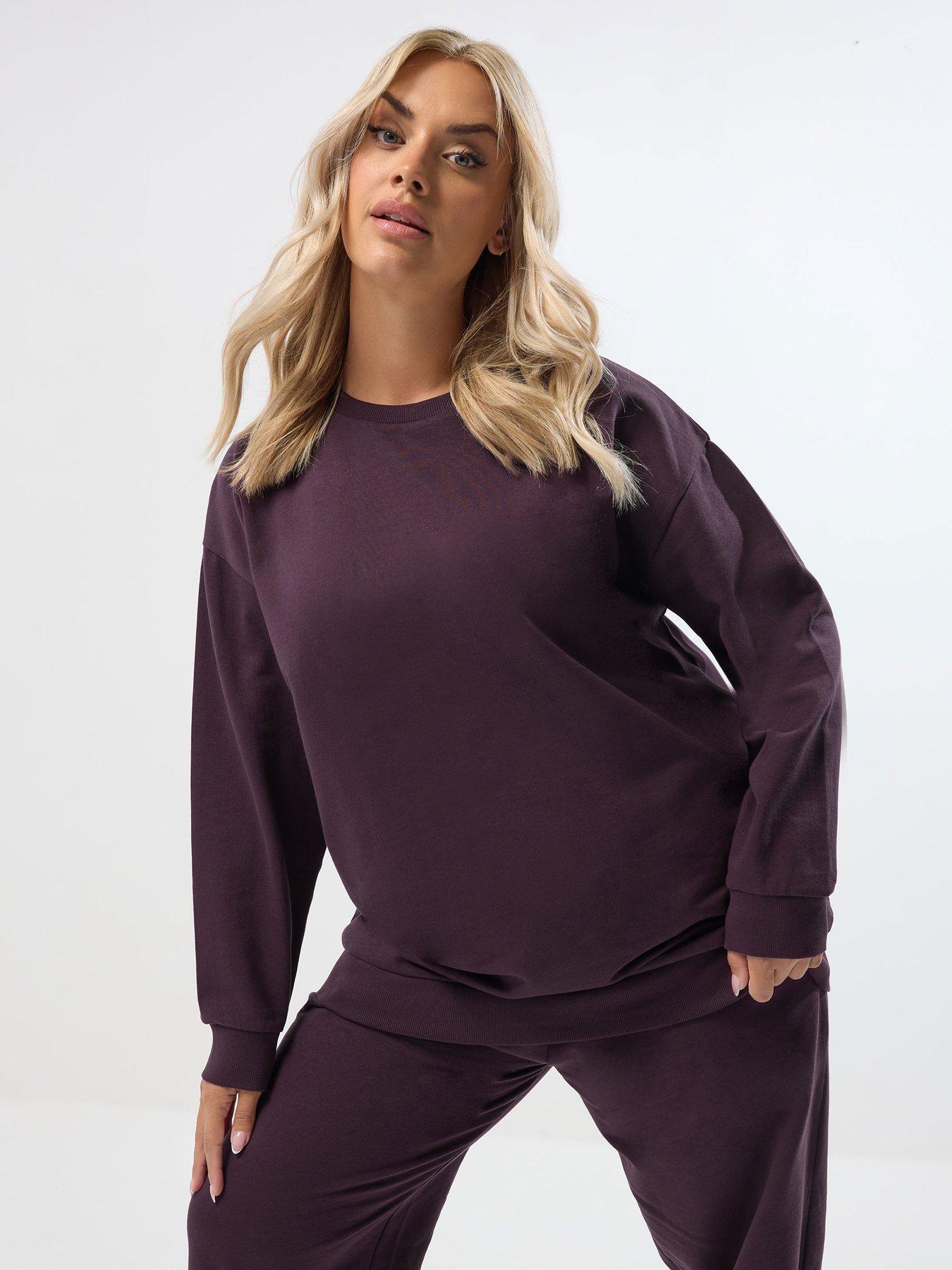 undefined Curve Crew Neck Sweatshirt