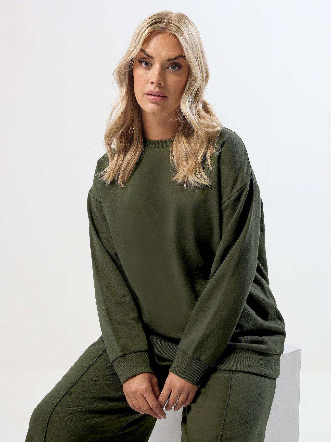 undefined Curve Crew Neck Sweatshirt