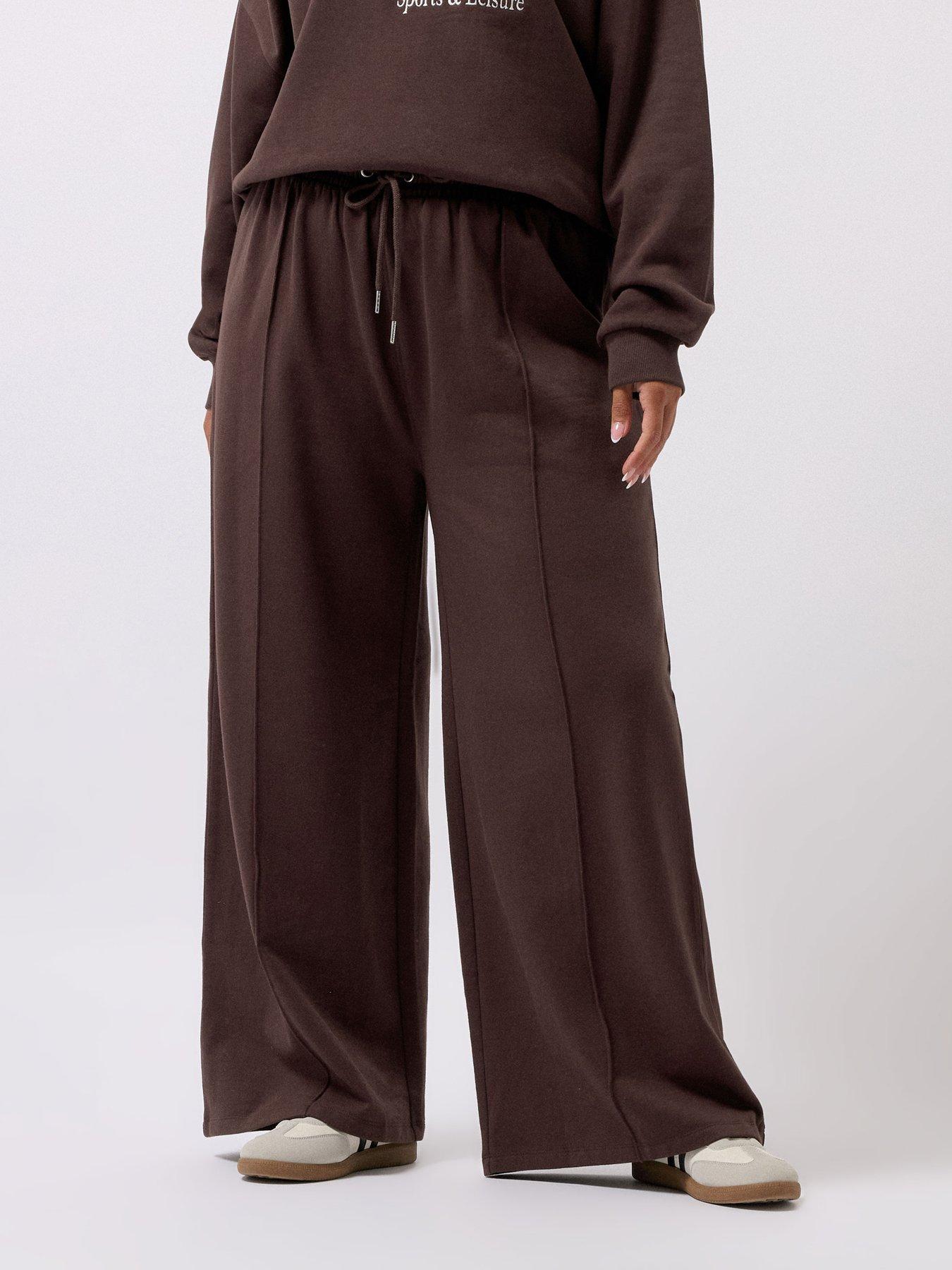 undefined Curve Wide Leg Jogger
