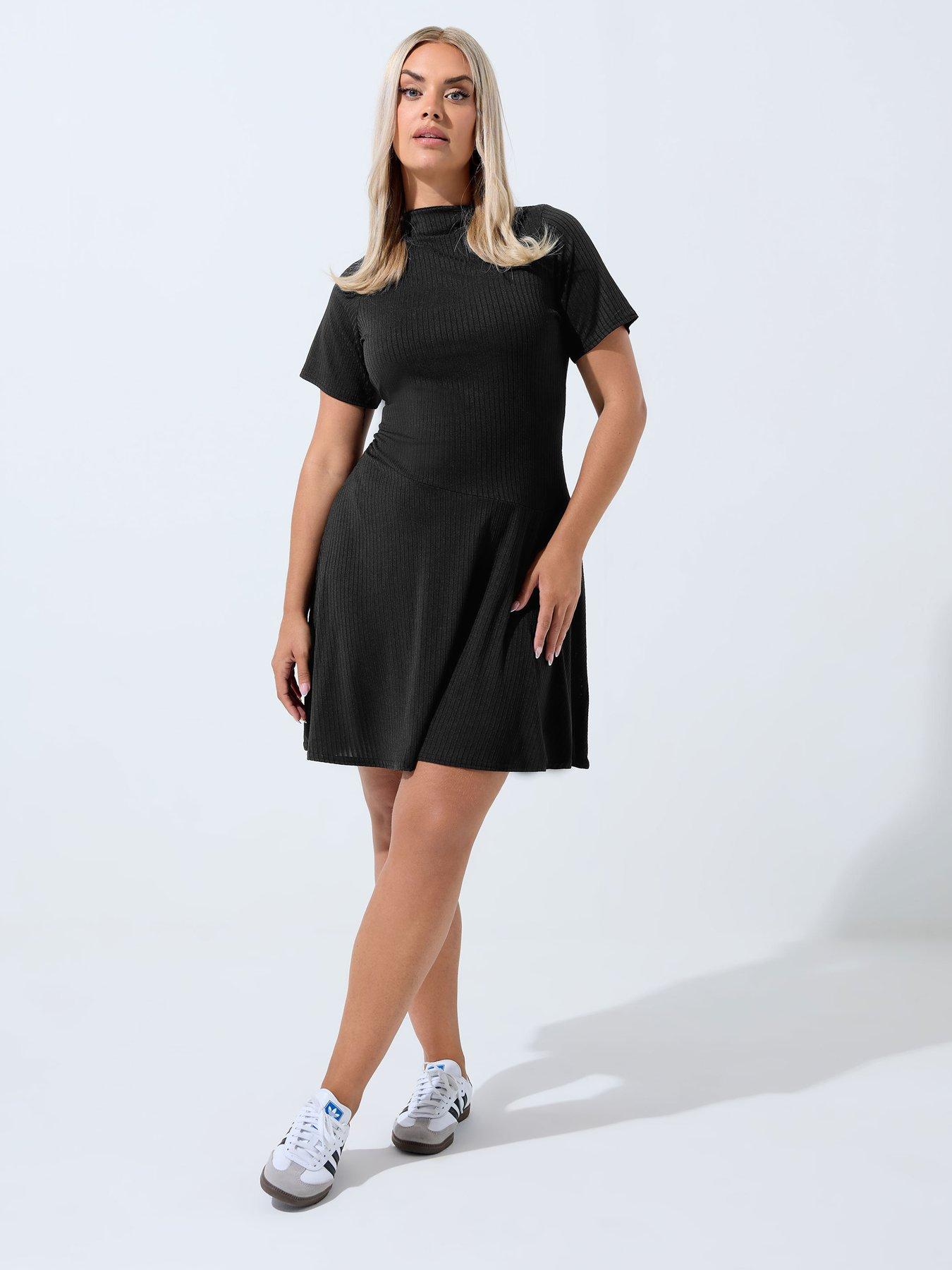 undefined Curve Mini Swing Dress