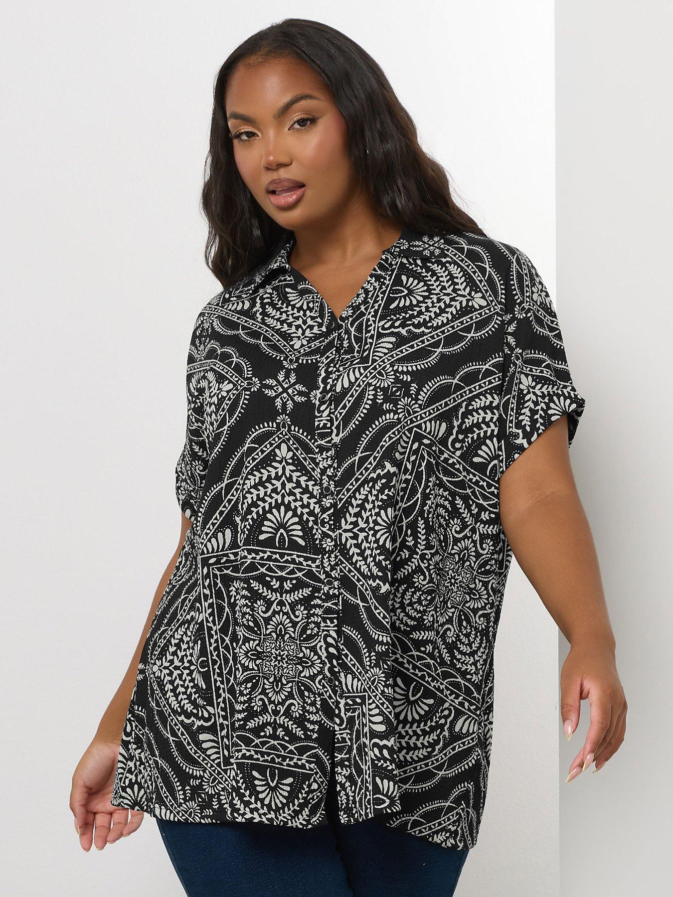 undefined Curve Grown On Boxy Shirt