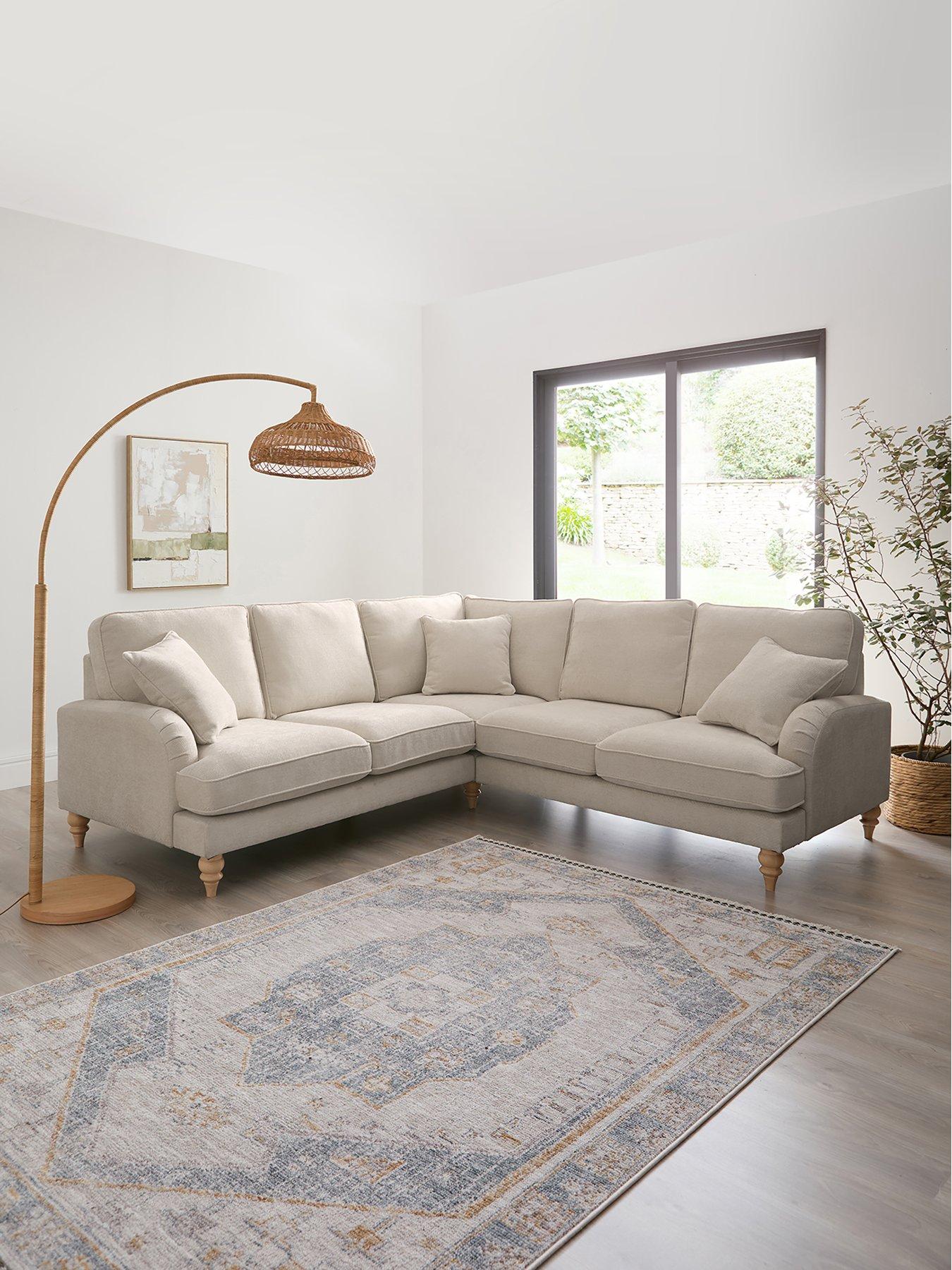 Image 1 of 7 of The Very Collection Hepburn Fabric Corner Group Sofa