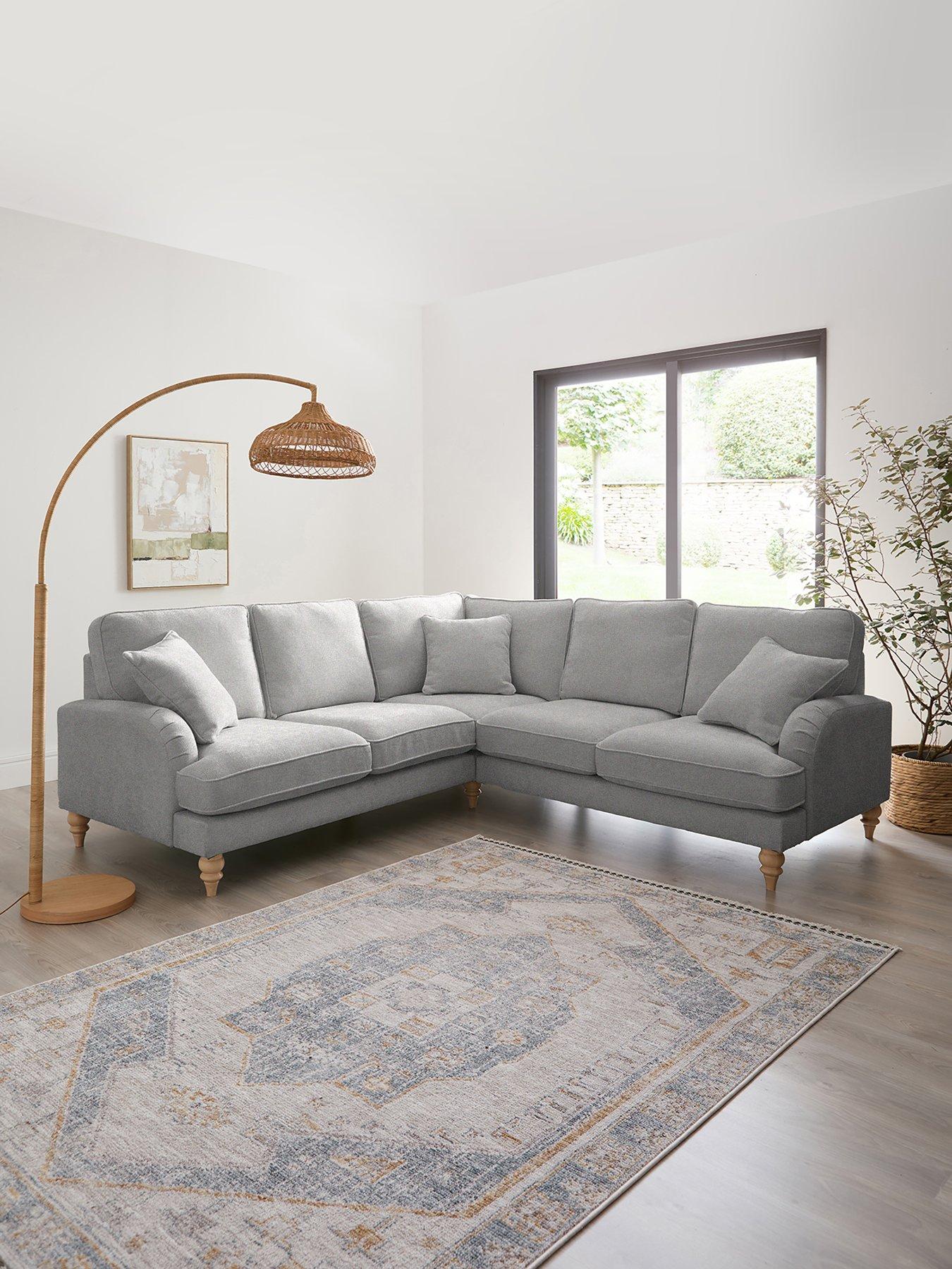 Michelle Keegan Home: Hepburn Fabric Corner Group Sofa - FSC&reg; Certified