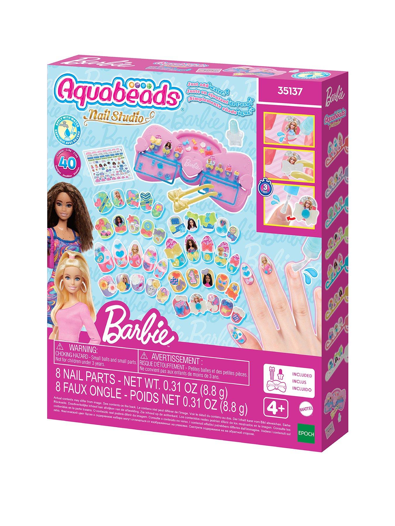 Image 1 of 4 of Aqua Beads Barbie Nail Designer Kit