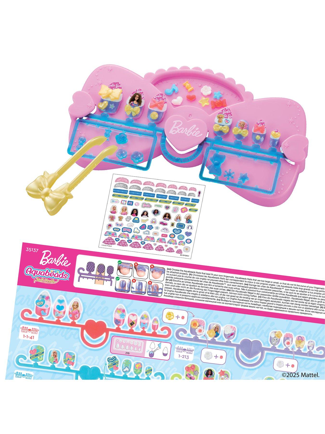 Image 3 of 4 of Aqua Beads Barbie Nail Designer Kit