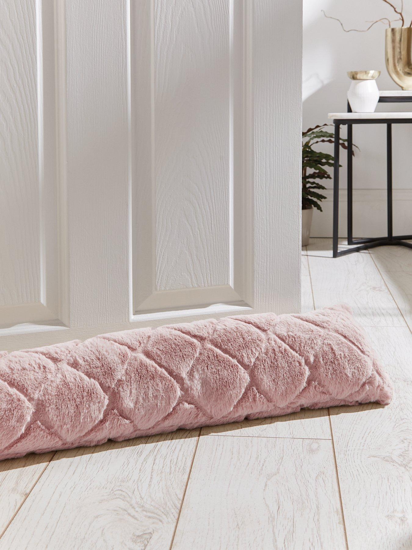 Catherine Lansfield Cosy Diamond Draught Excluder - 90 X 20cm