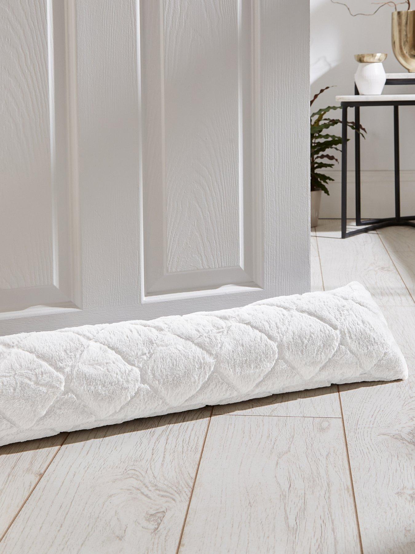 Catherine Lansfield Cosy Diamond Draught Excluder - 90 X 20cm