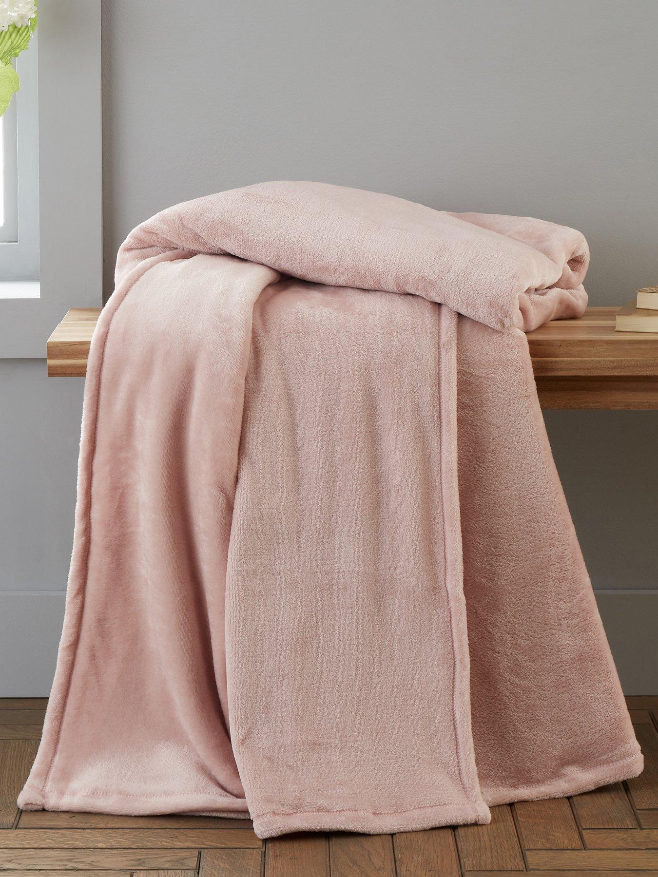 Catherine Lansfield Raschel Velvet Touch Throw 130x170