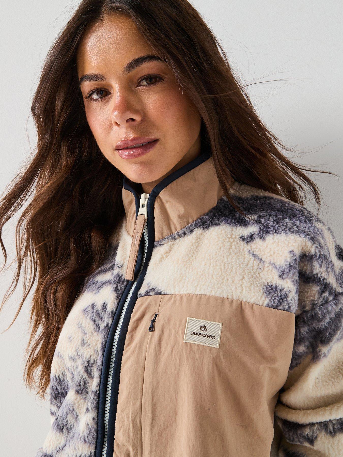 Image 4 of 5 of Craghoppers Womens Grange Half Zip Fleece - Ecru