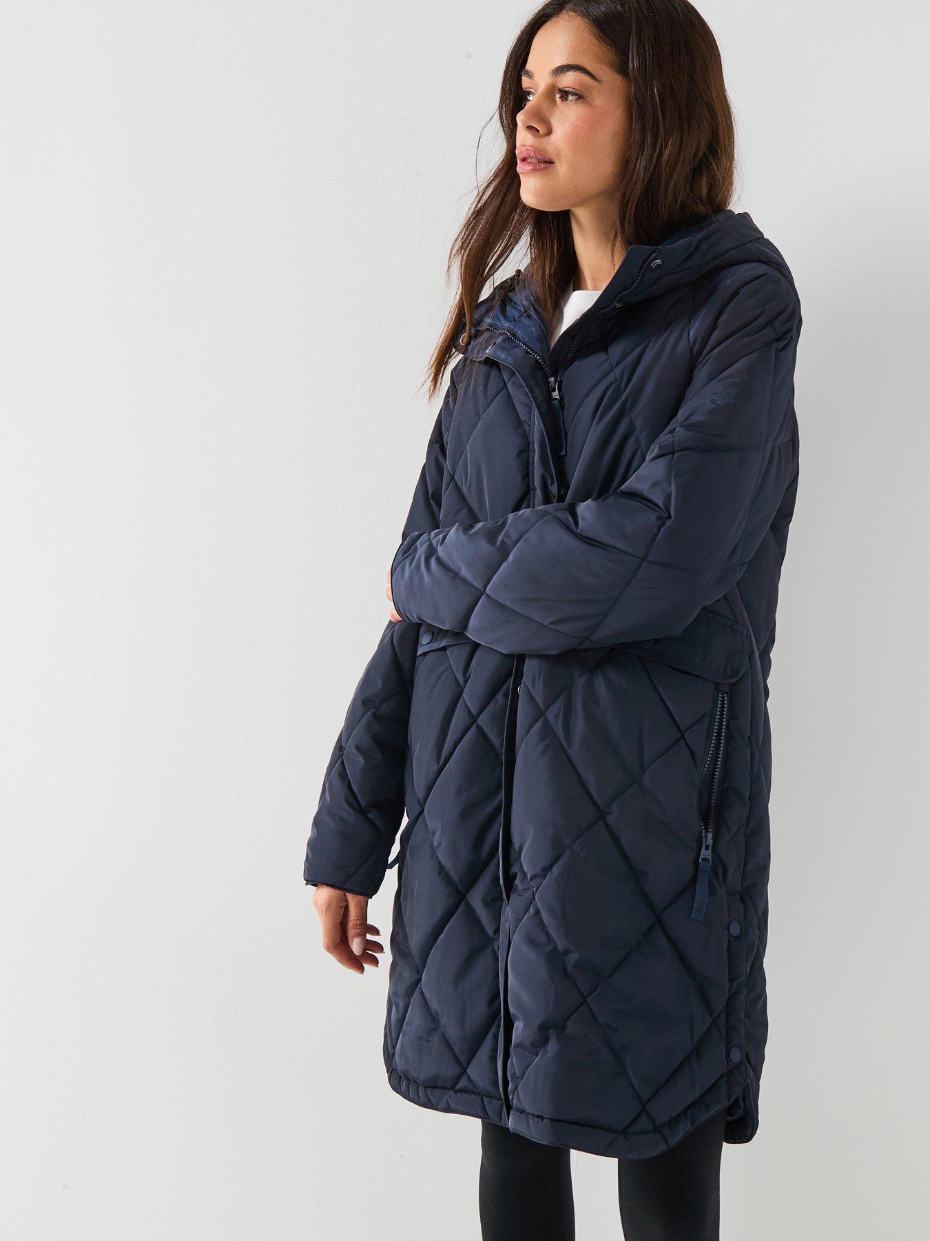 Craghoppers Womens National Trust Sweetgrass Water Repellent Jacket - Navy