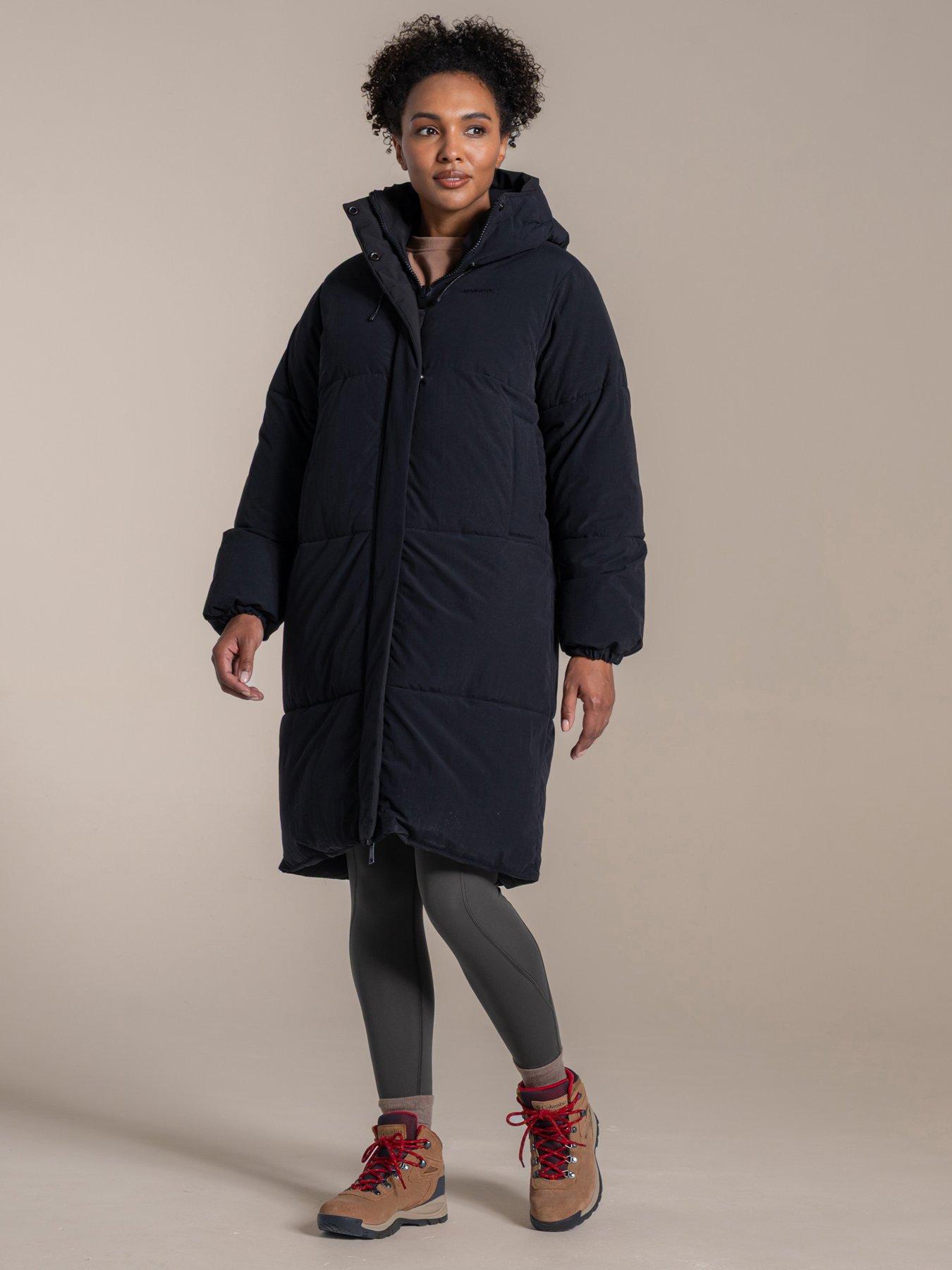 Craghoppers Womens Middlefell Reversible Waterproof Jacket - Black