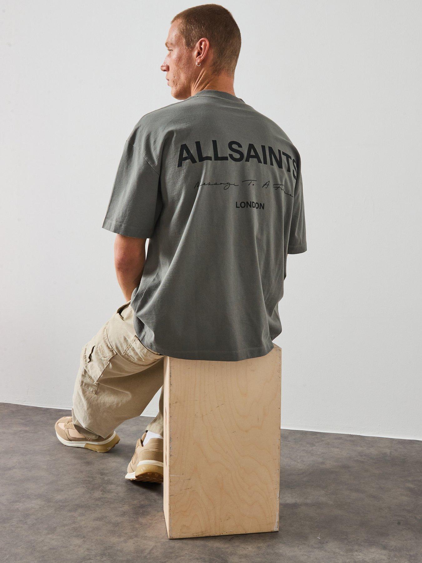 AllSaints All Saints Future Short Sleeve Crew Neck T-Shirt - Khaki