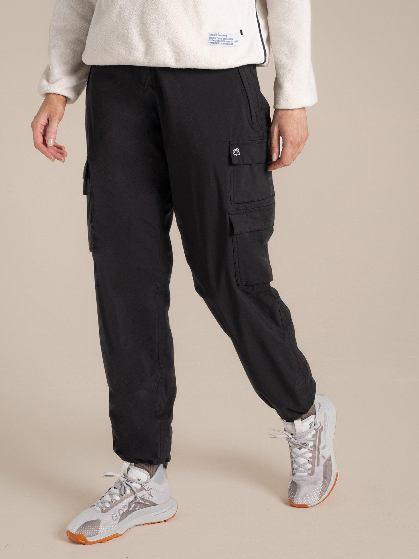 undefined Womens Natales Waterproof Cargo Trousers - Black