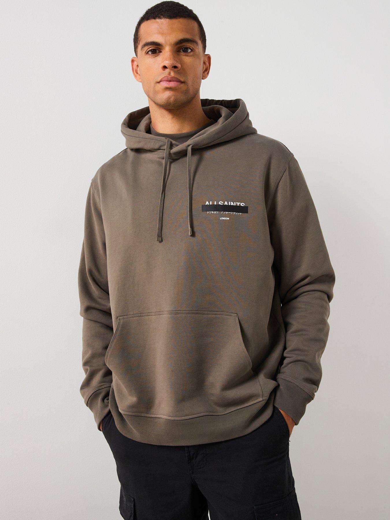 AllSaints All Saints Redact Hoodie - Dark Khaki