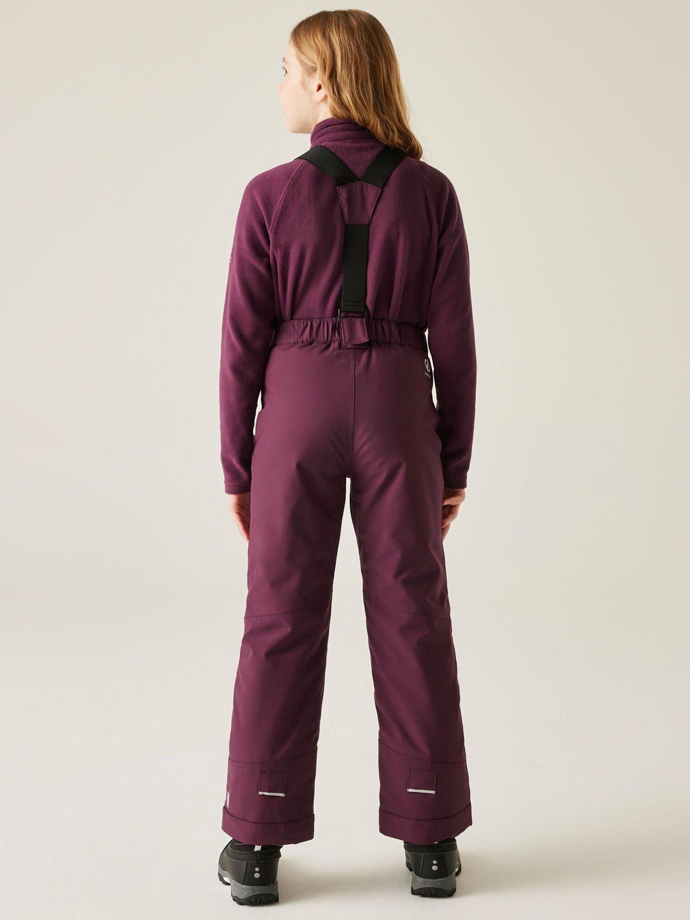 Image 2 of 6 of Dare 2b Girls Skiing Outmove Ii Pants - Purple