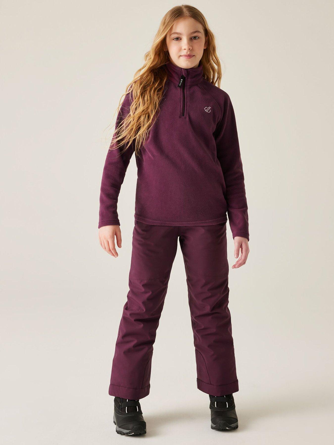 Image 3 of 6 of Dare 2b Girls Skiing Outmove Ii Pants - Purple