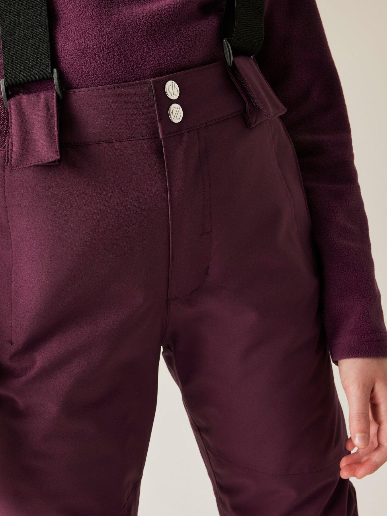 Image 4 of 6 of Dare 2b Girls Skiing Outmove Ii Pants - Purple