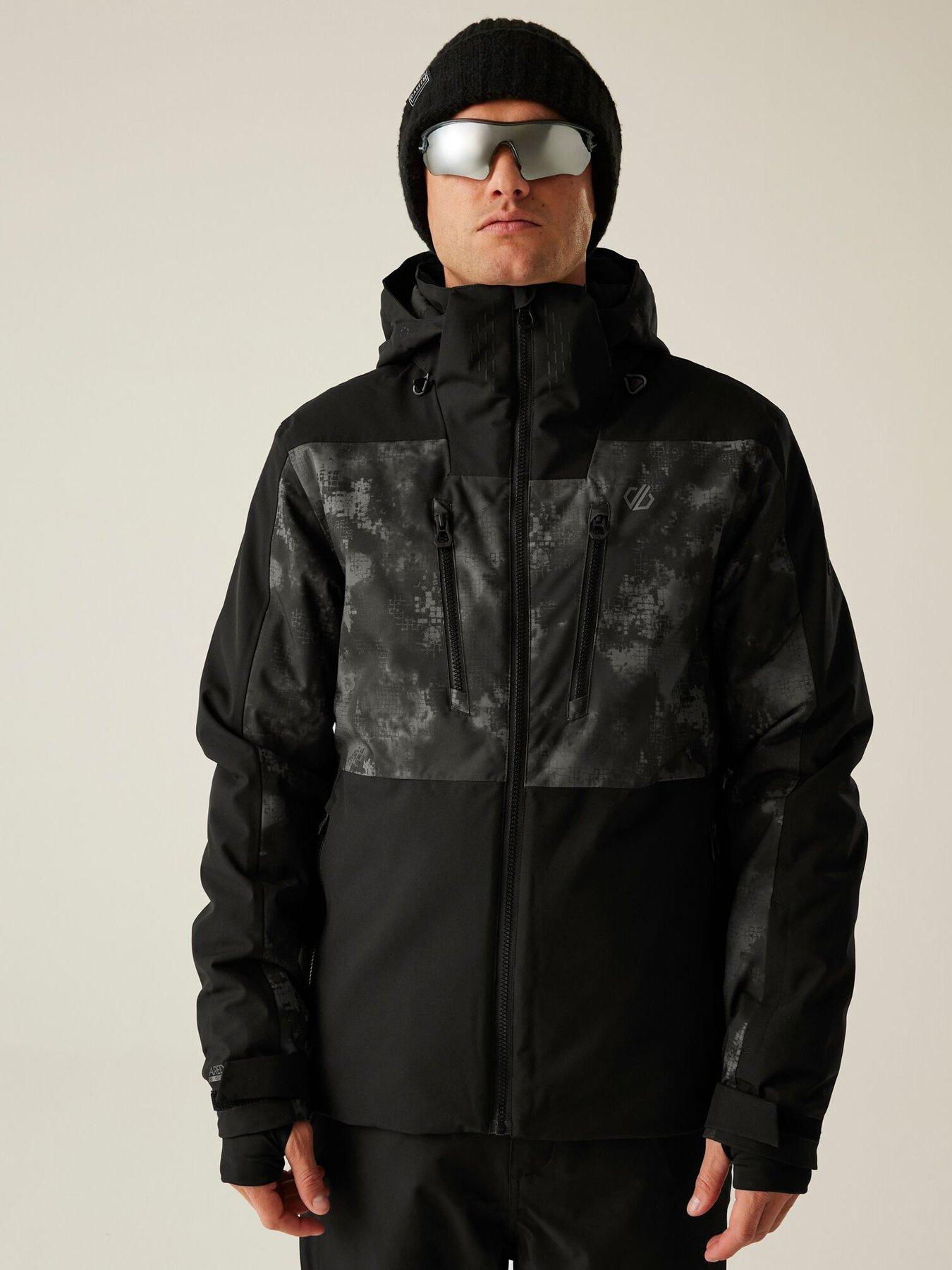 Image 1 of 6 of Dare 2b Mens Skiing Baseplate III Jacket - Black