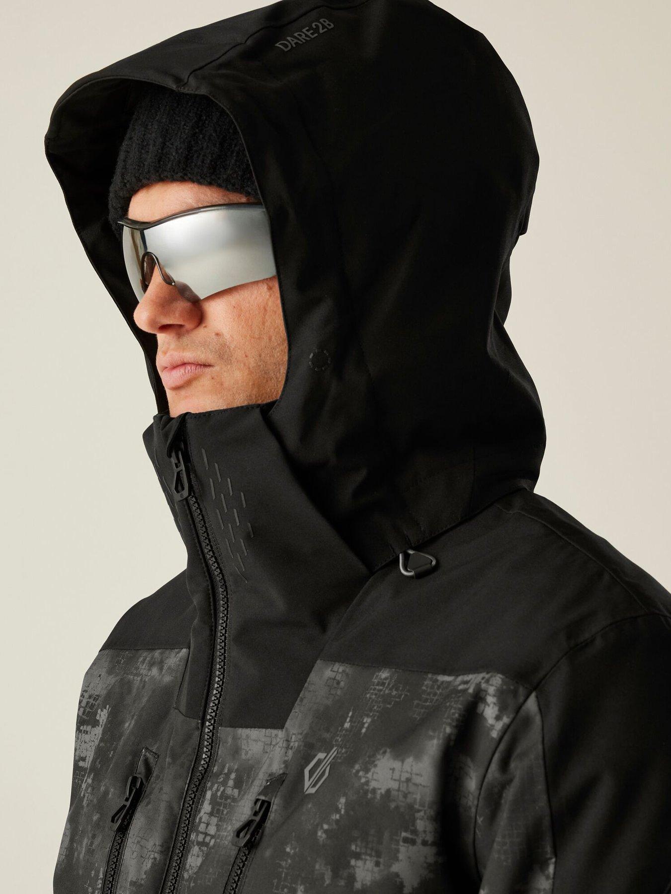 Image 6 of 6 of Dare 2b Mens Skiing Baseplate III Jacket - Black