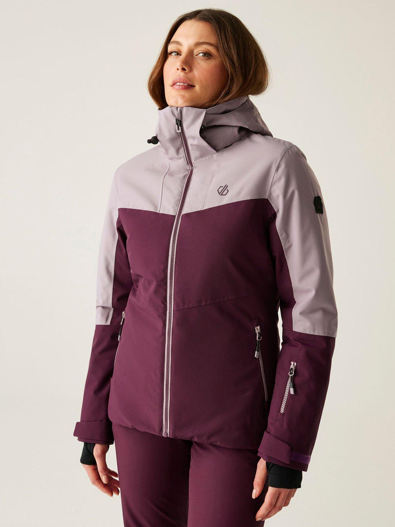Dare 2b Womens Skiing Iced Jacket, Purple, Size 18, Women