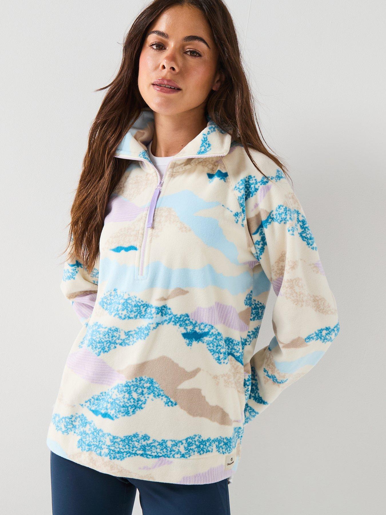 Craghoppers Womens Annjela Half Zip Fleece - Ecru