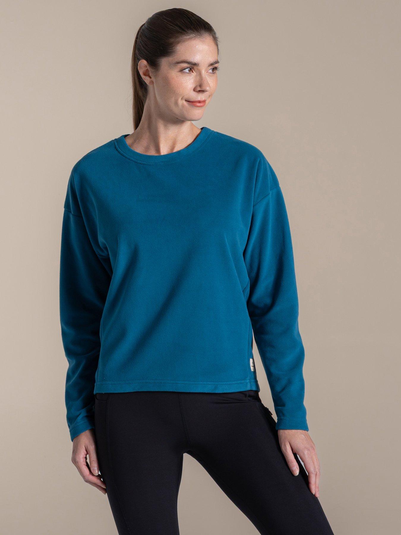 Craghoppers Womens Miska Crew Neck Sweatshirt Fleece - Blue