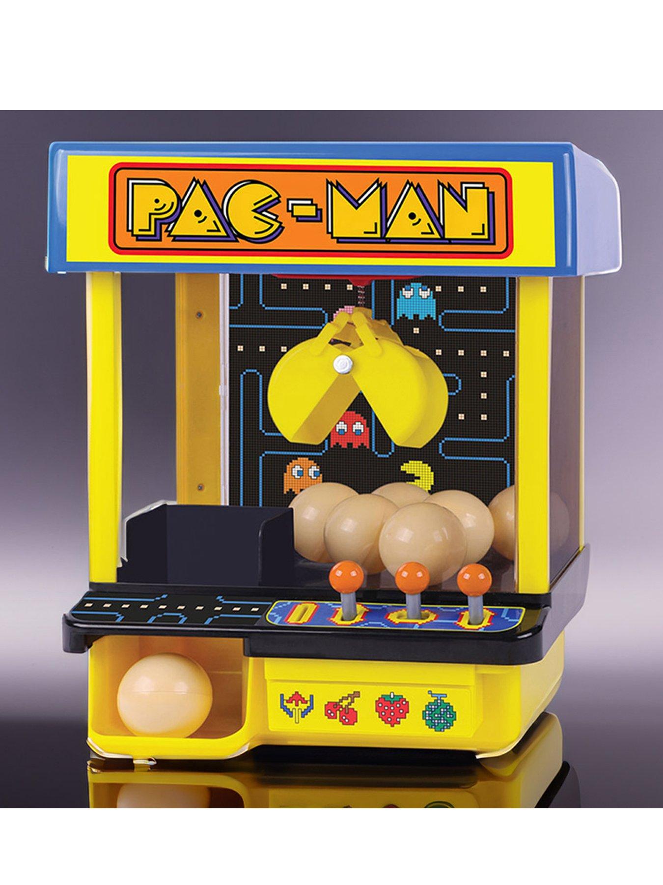 Pac Man Pac-Man Arcade Claw Crane with 8 Capsules