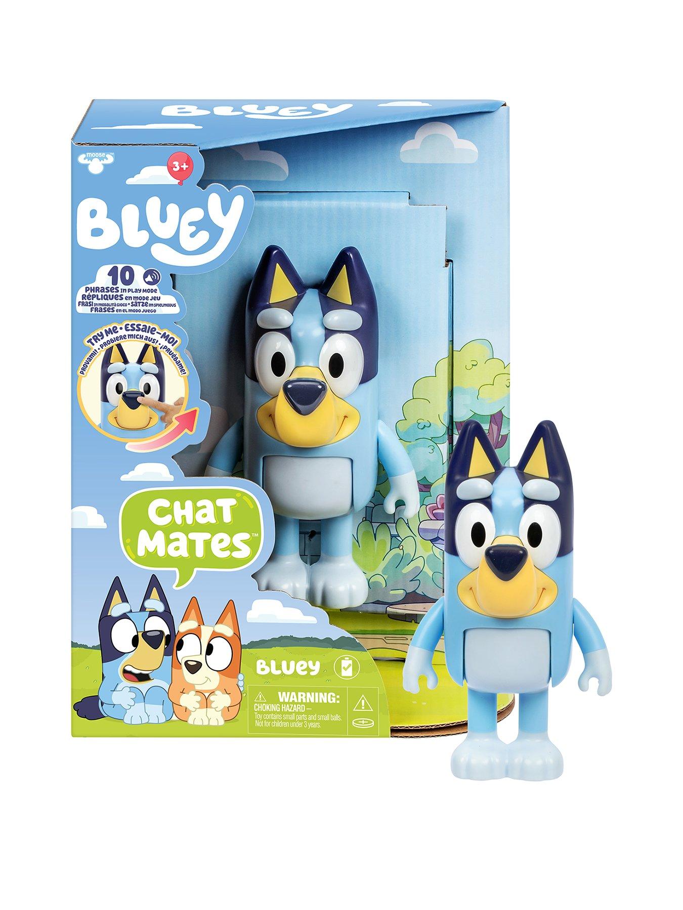 Bluey Chat Mates Figure Single Pack - Bluey