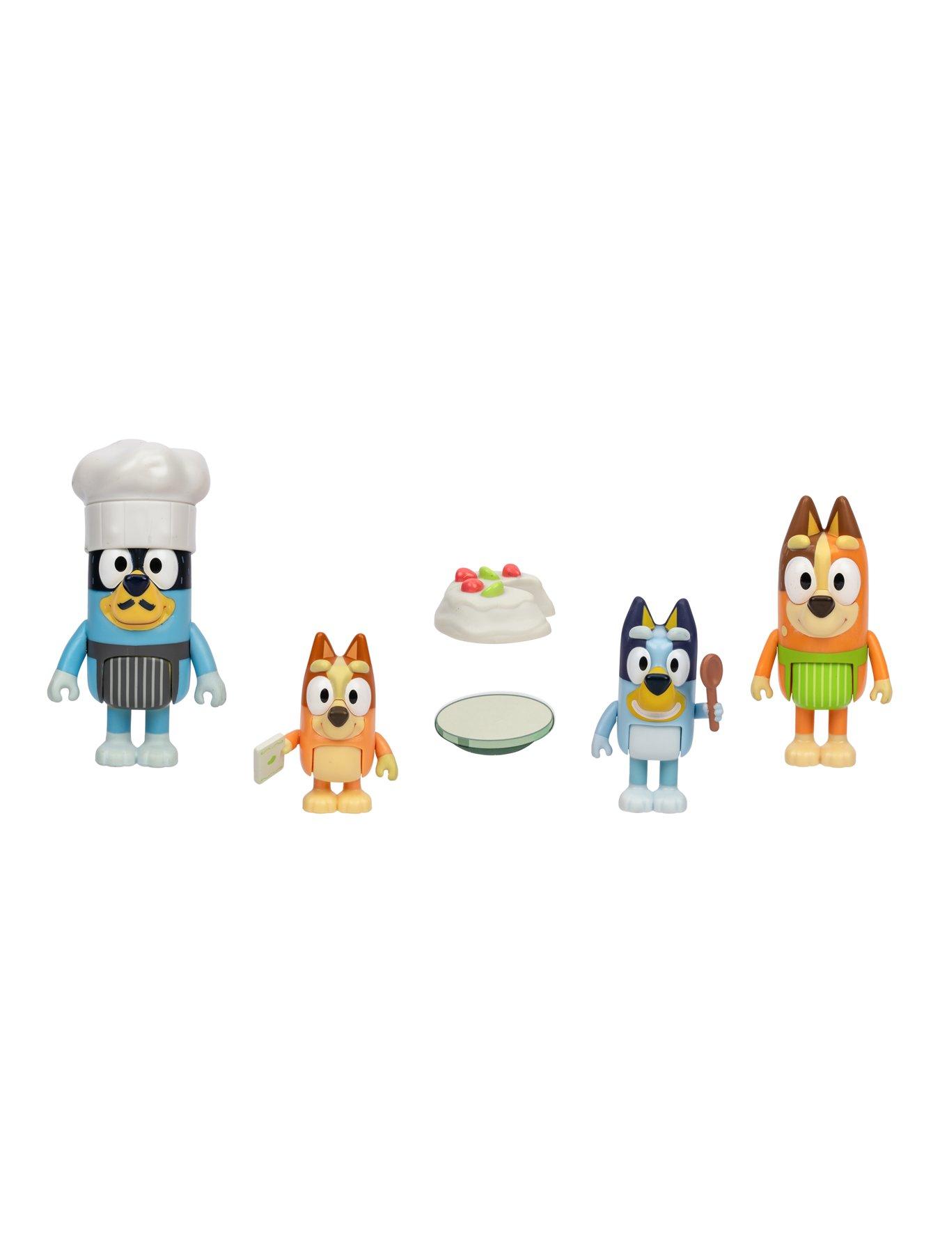 Image 2 of 2 of Bluey Lets Play Chef Bluey Pavlova 4 Figure Pack