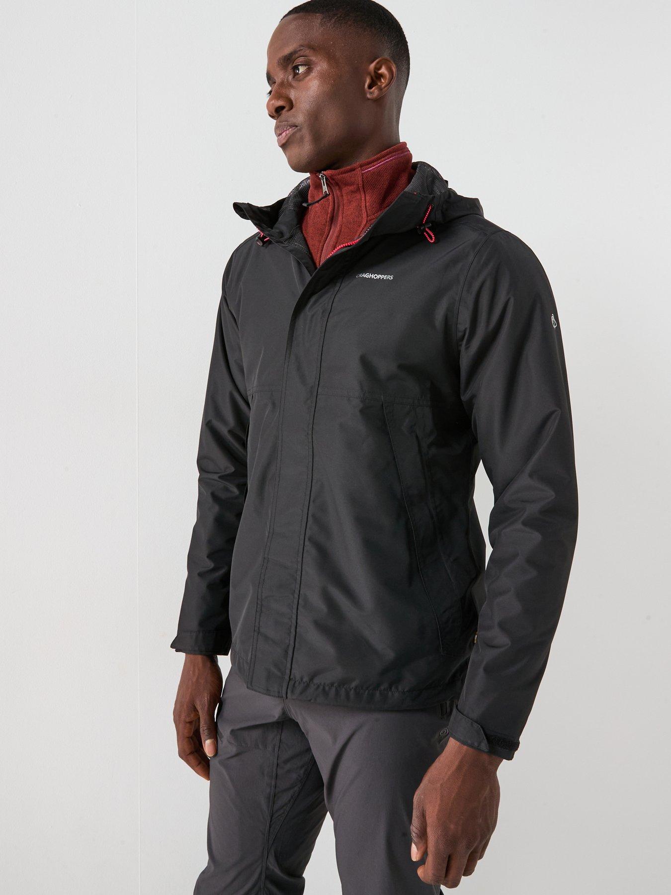 Craghoppers Mens Ossus Duke Of Edinburgh Waterproof Jacket - Black