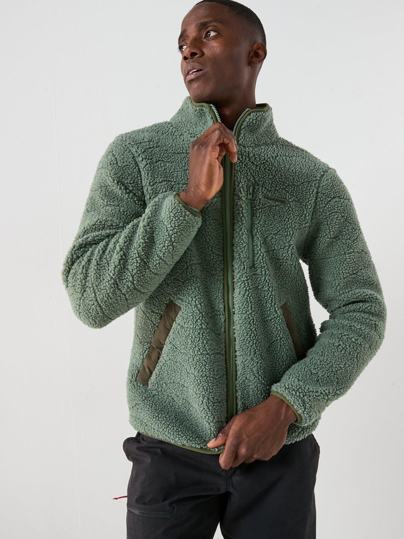 Craghoppers Mens National Trust Lathkill Fleece Jacket - Green | Very