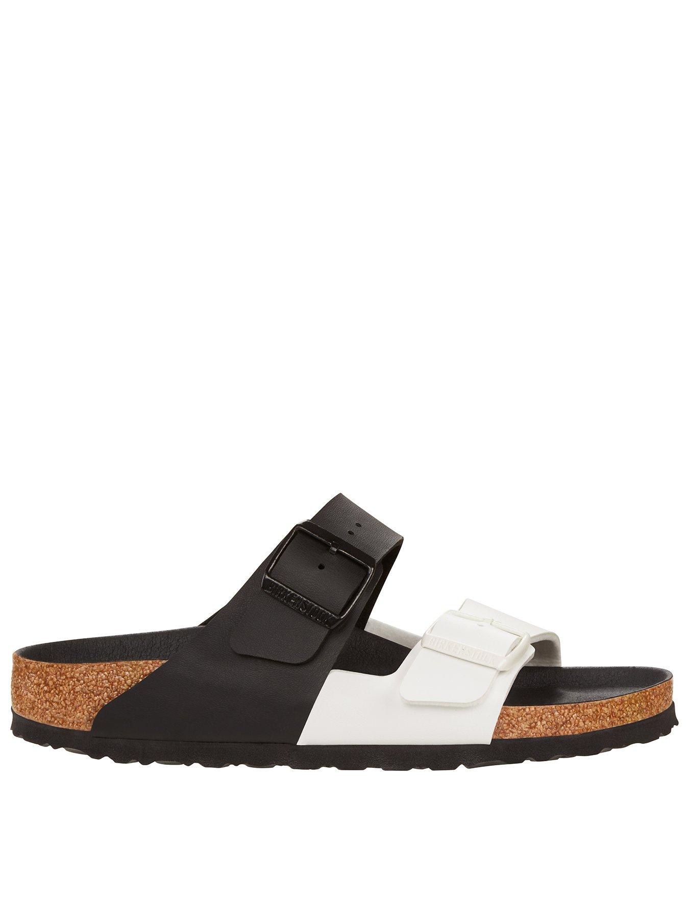 undefined Arizona Split Birko-Flor Sandal - Black