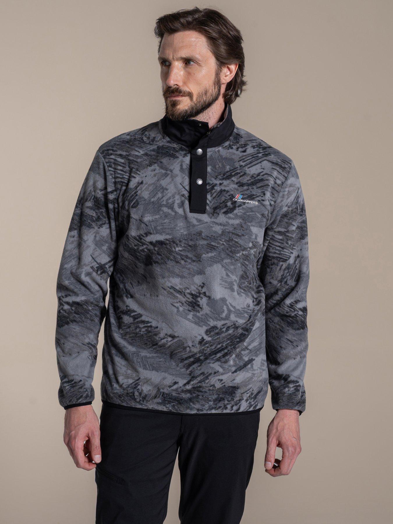 undefined Mens Dewsh Ii Overhead Fleece - Grey