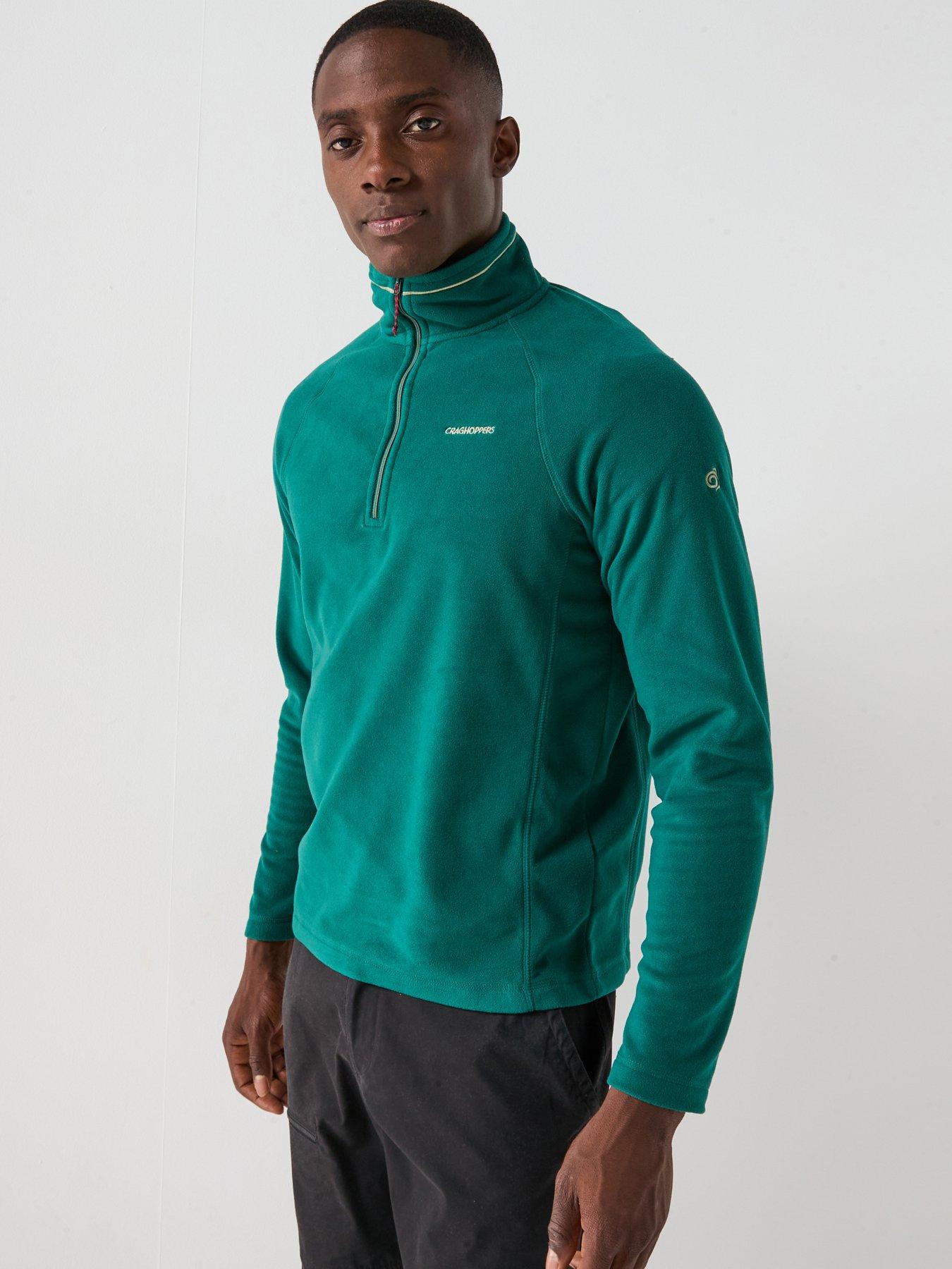 Craghoppers Mens Corey Half Zip Fleece - Green