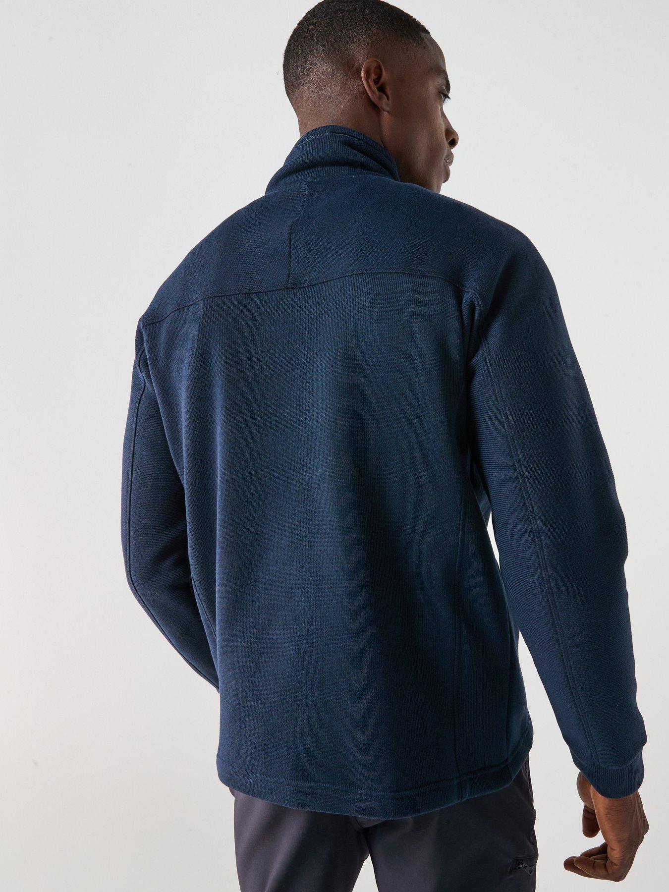 Craghoppers Esk Half Zip Maglia di Tuta, Blu, XS Uomo