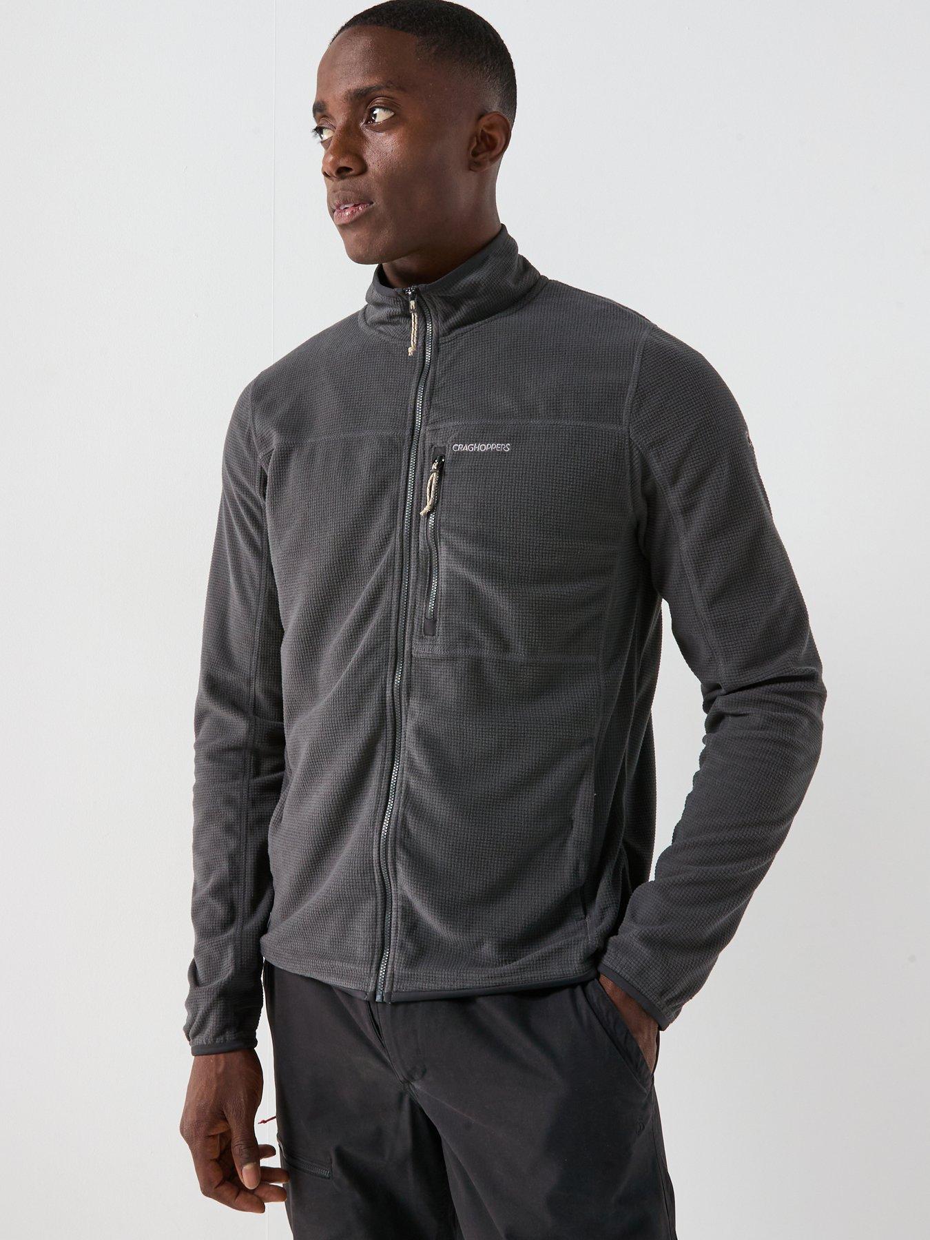 undefined Mens Nosife Spry Fleece Jacket - Black